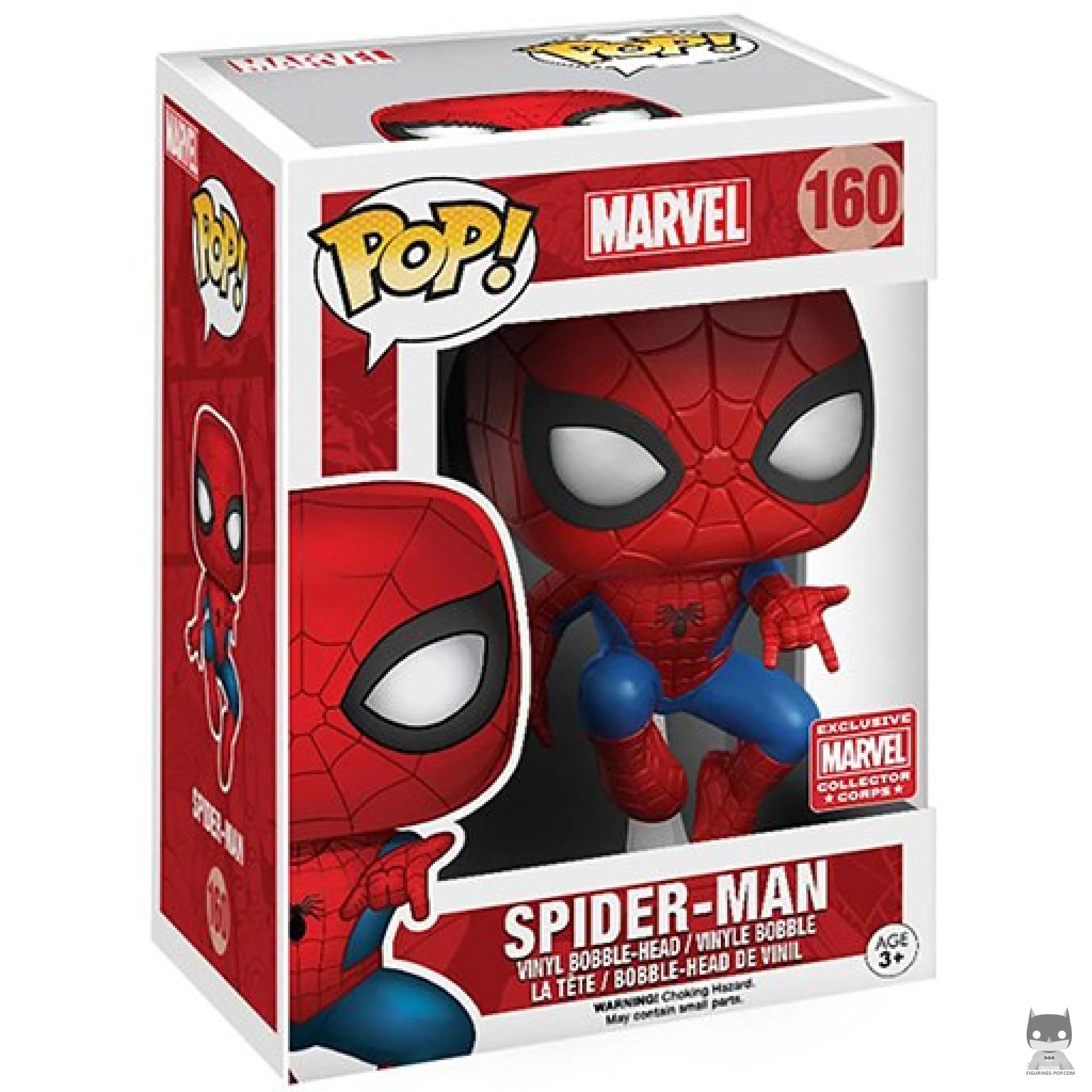 Figurine Funko POP Spider-Man avec boîte