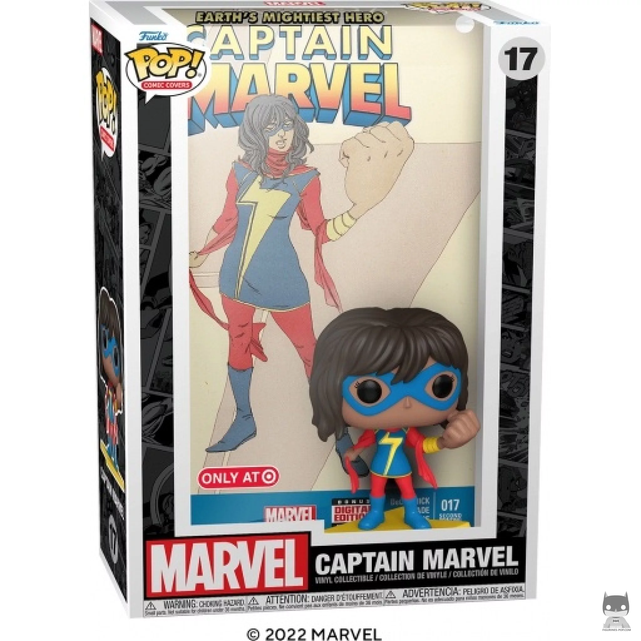 Figurine Funko POP Captain Marvel avec boîte