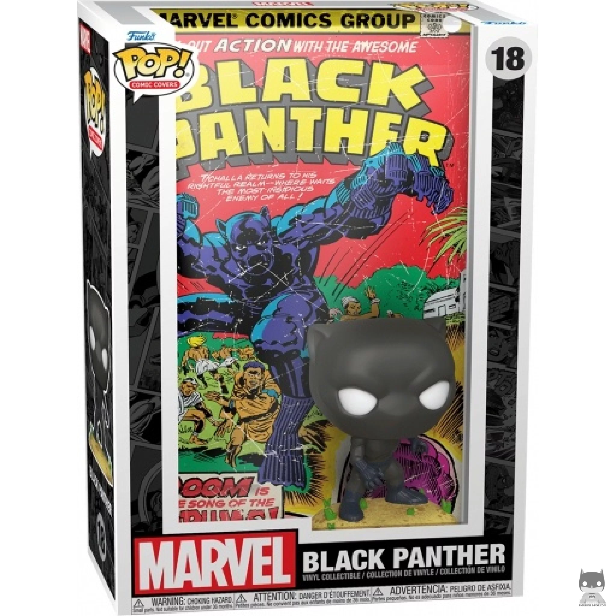 Figurine Funko POP Black Panther avec boîte