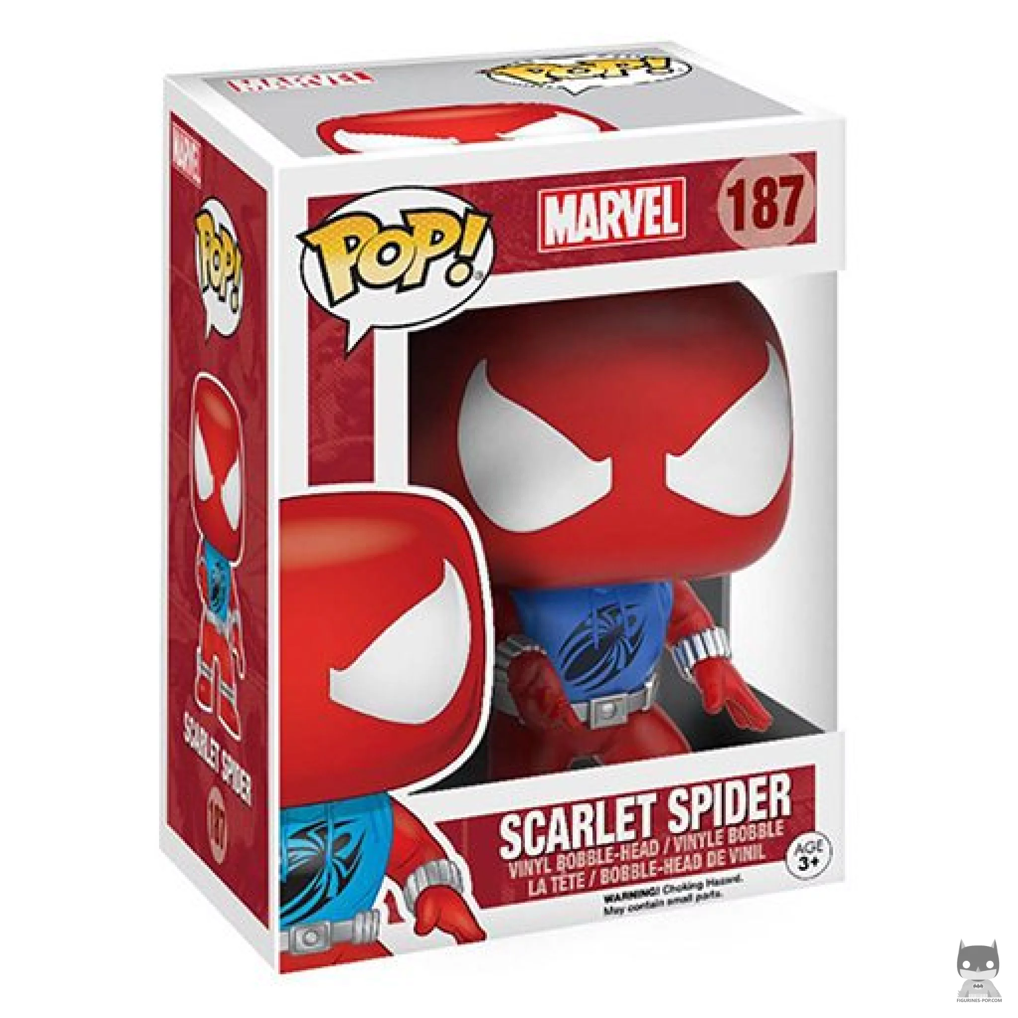 Figurine Funko POP Scarlet Spider avec boîte