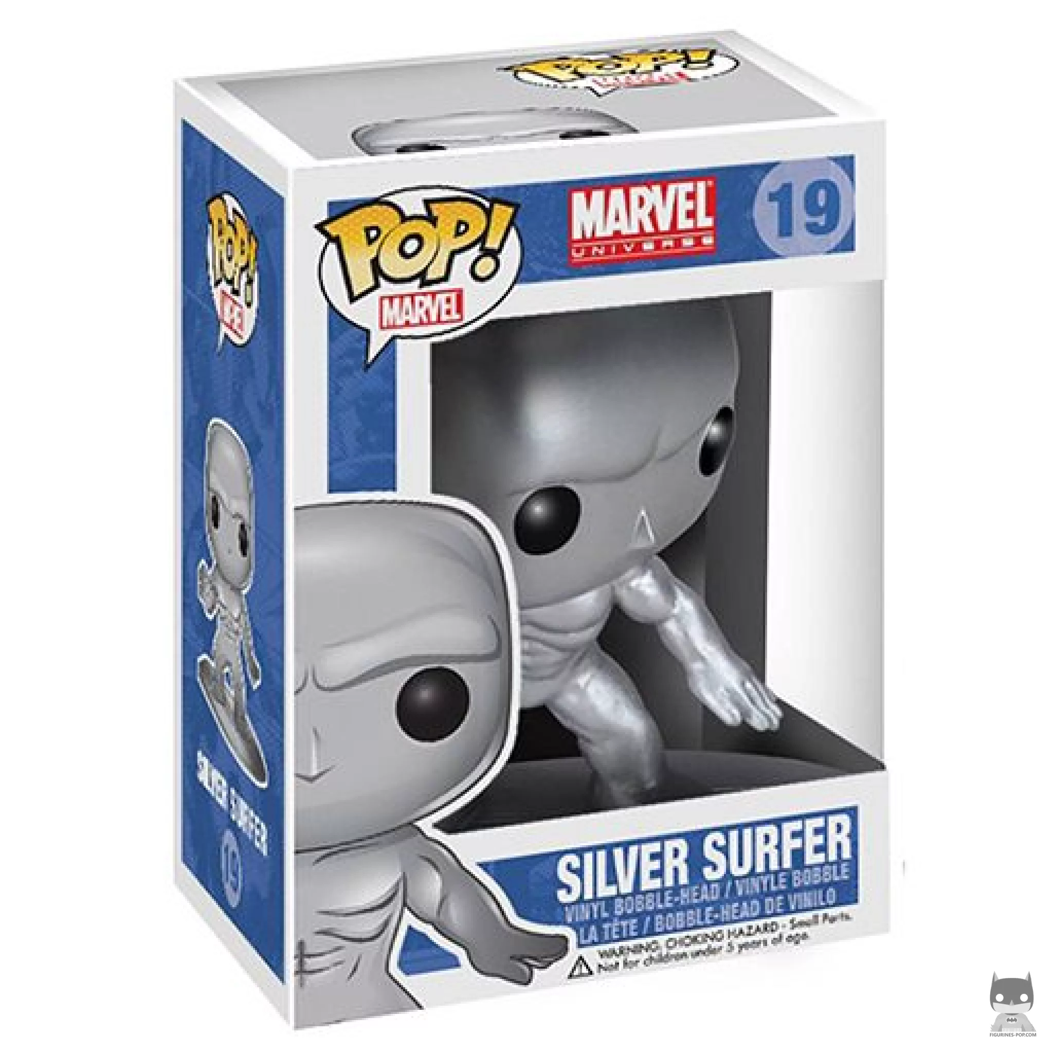 Figurine Funko POP Le Surfer d'Argent avec boîte