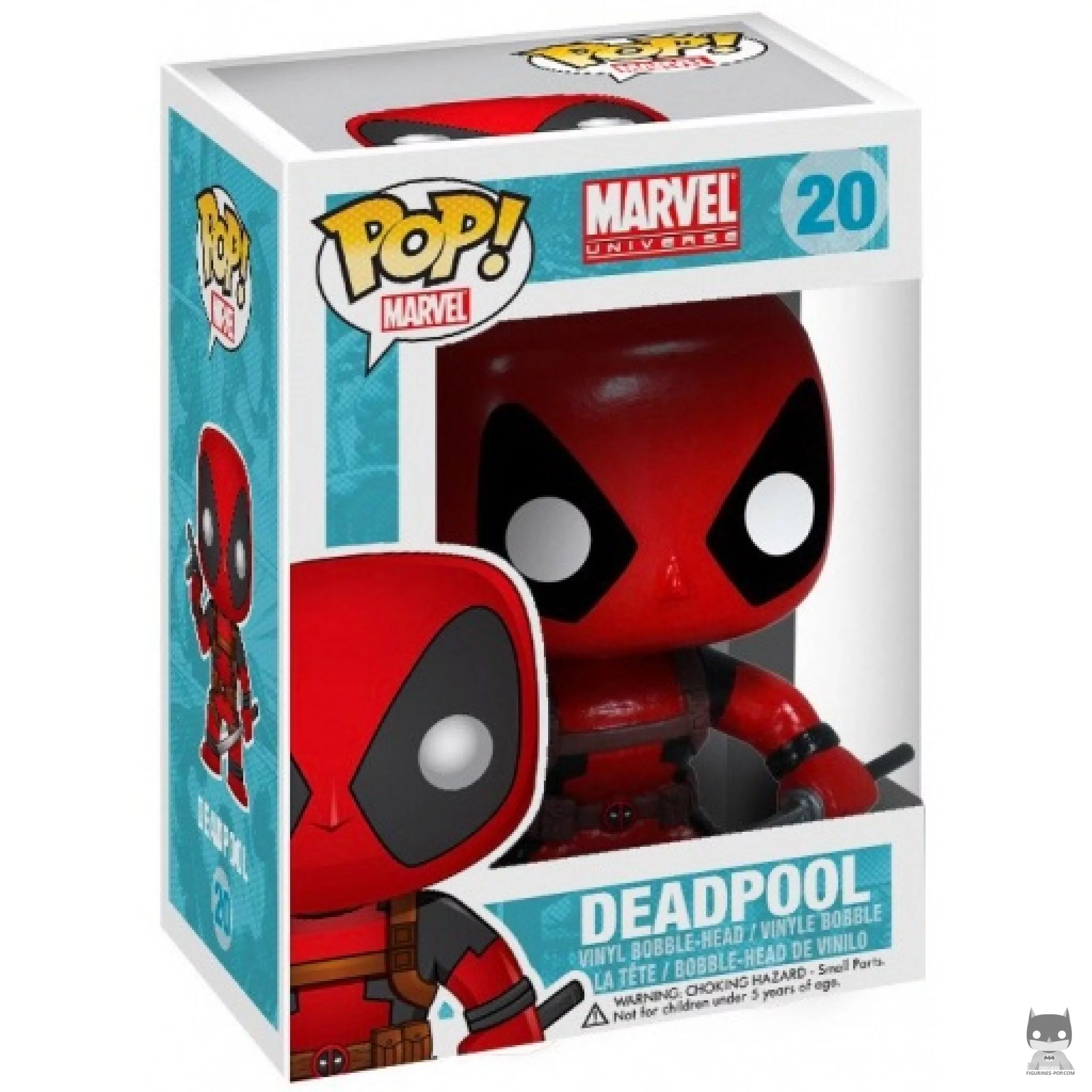 Figurine Funko POP Deadpool avec boîte