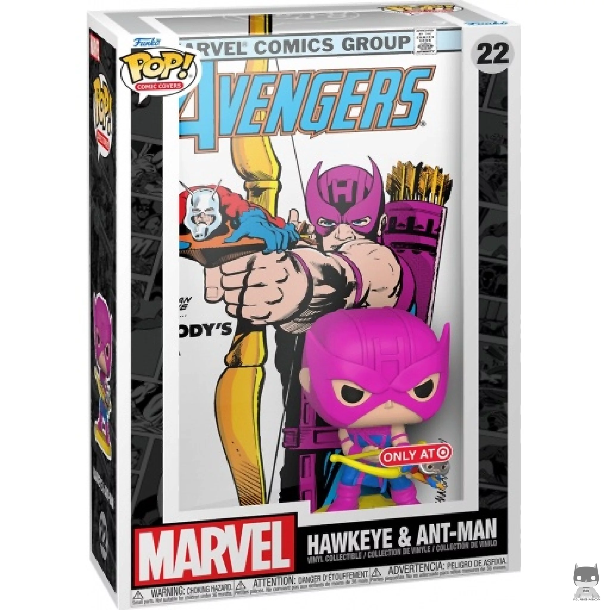 Figurine Funko POP Hawkeye & Ant-Man avec boîte