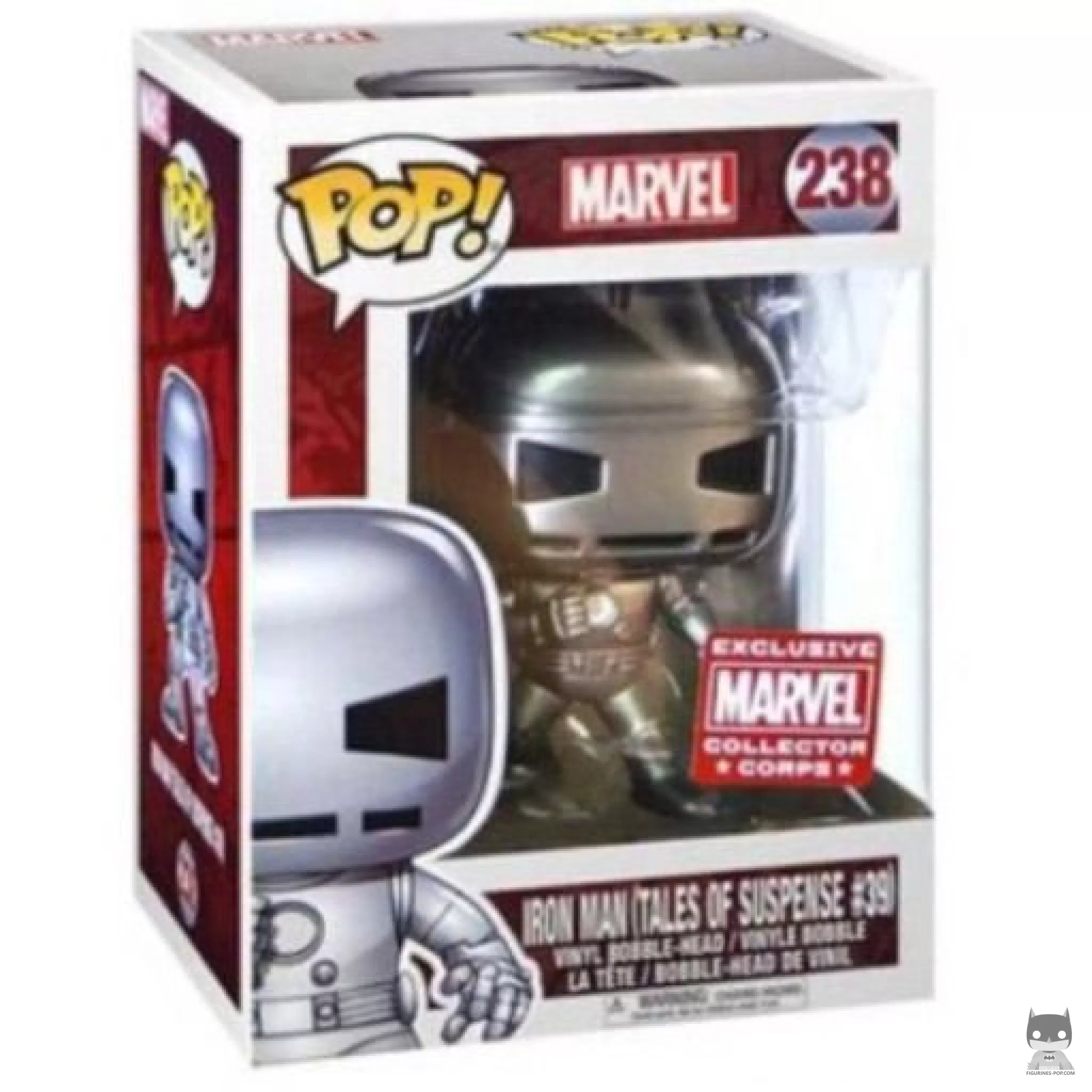 Figurine Funko POP Iron Man avec boîte