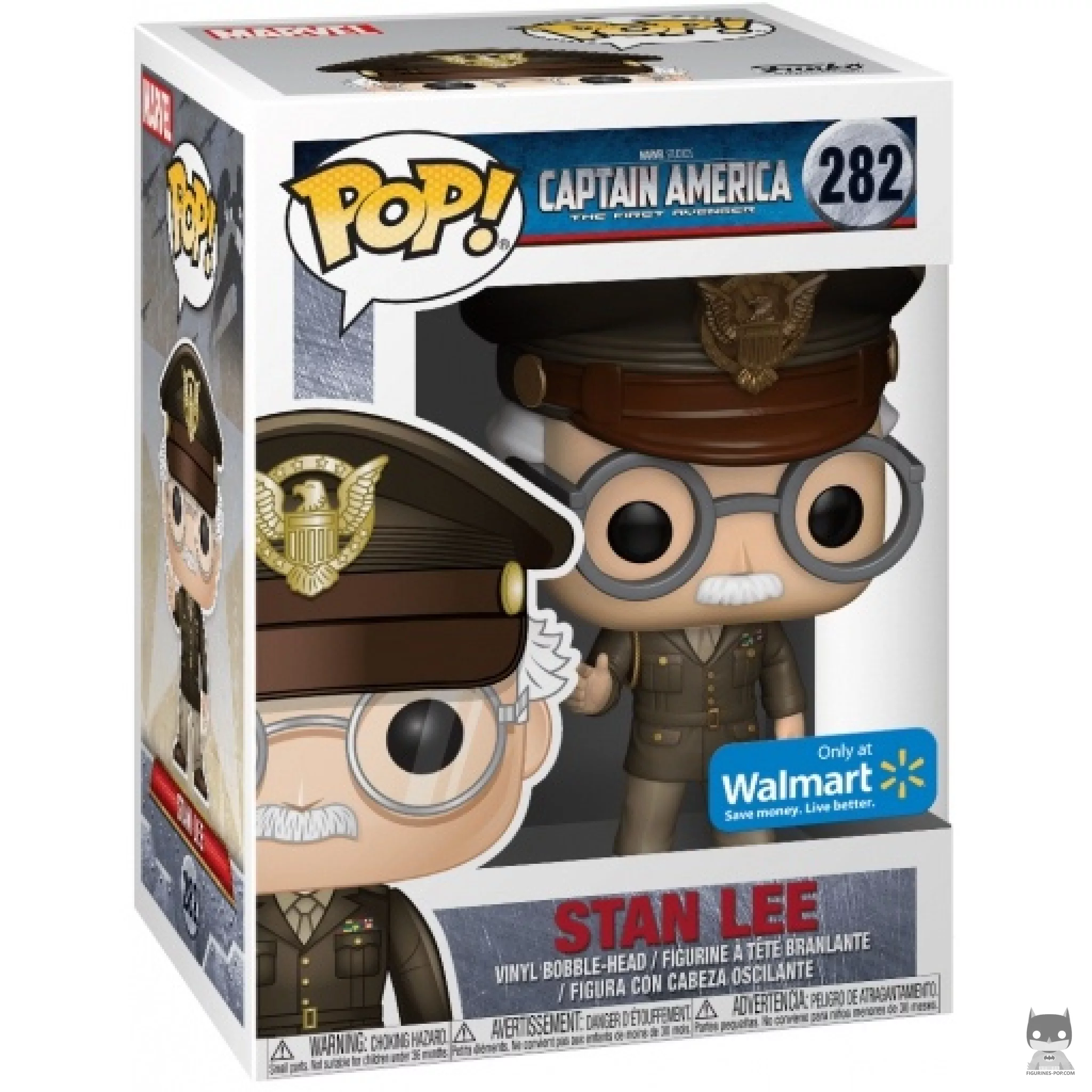 Figurine Funko POP Stan Lee (Général) avec boîte