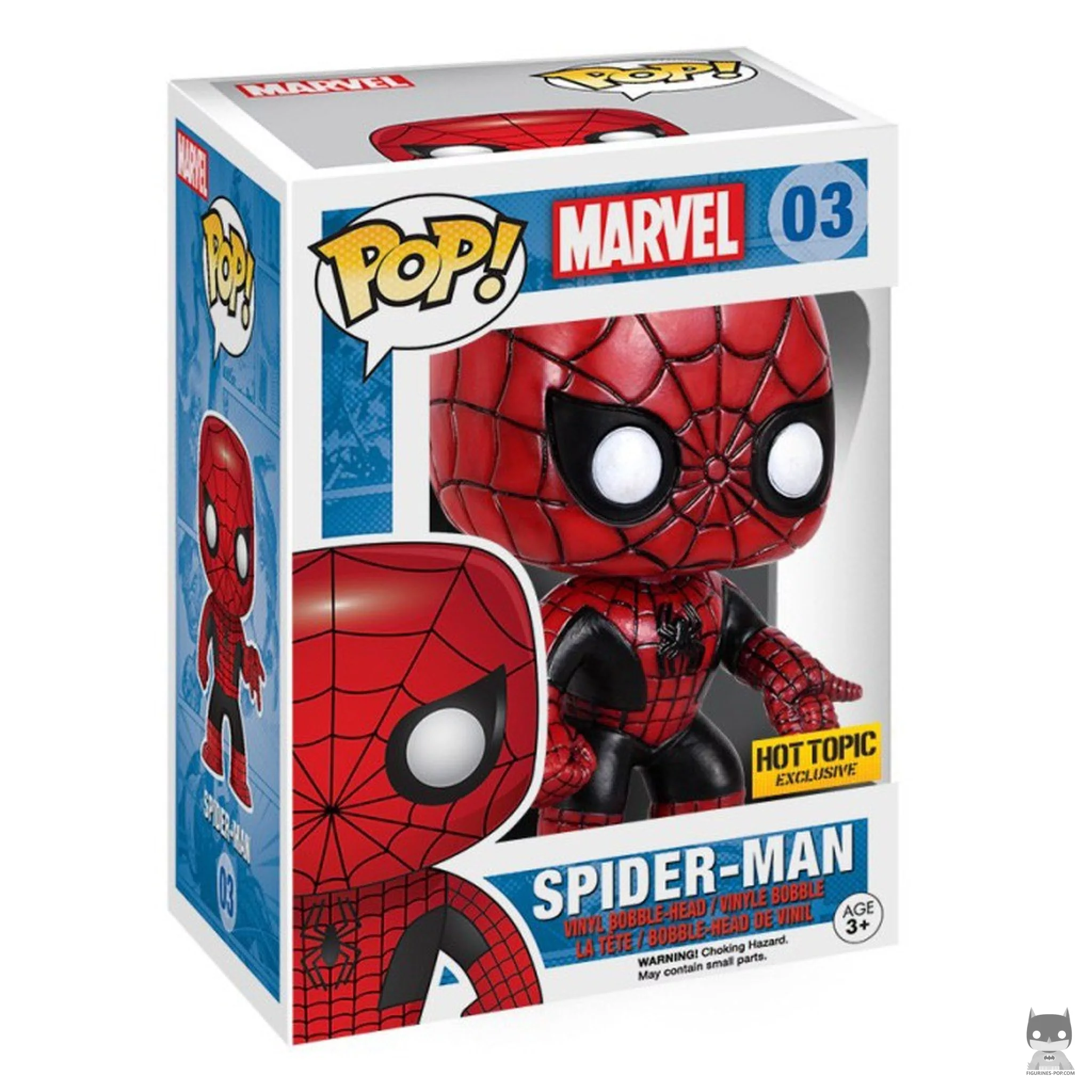 Figurine Funko POP Spider-Man avec boîte