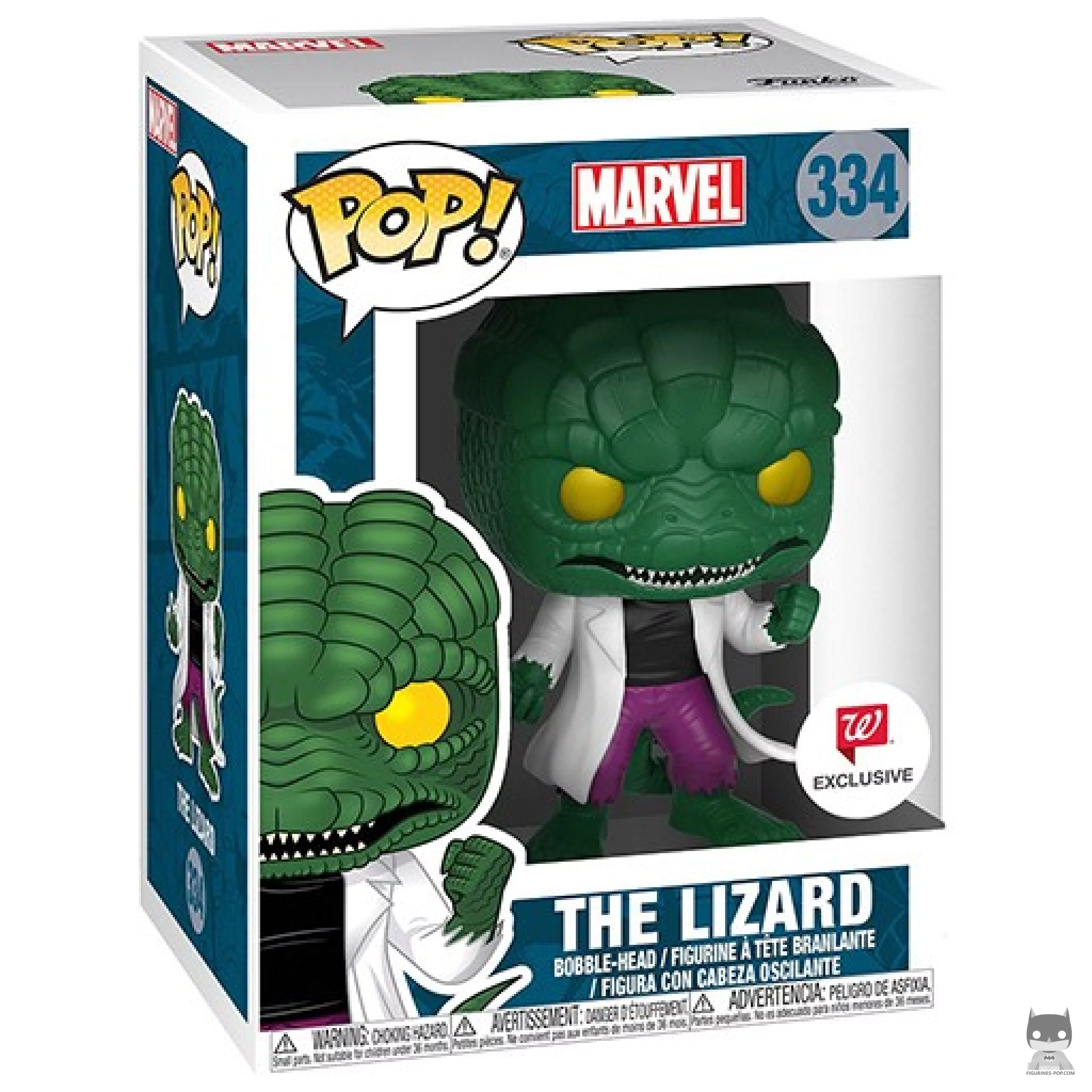 Figurine Funko POP Le Lézard avec boîte