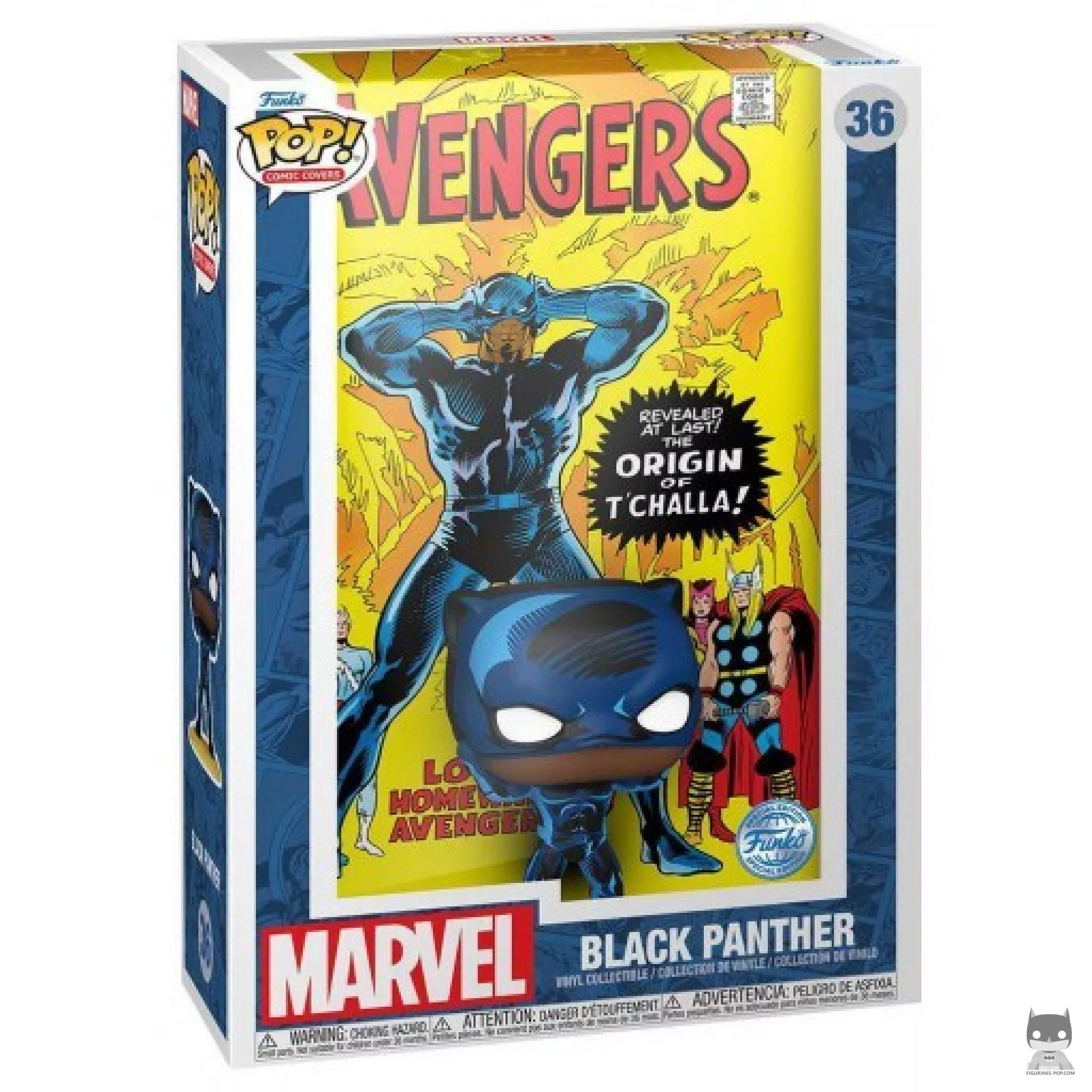 Figurine Funko POP Black Panther avec boîte