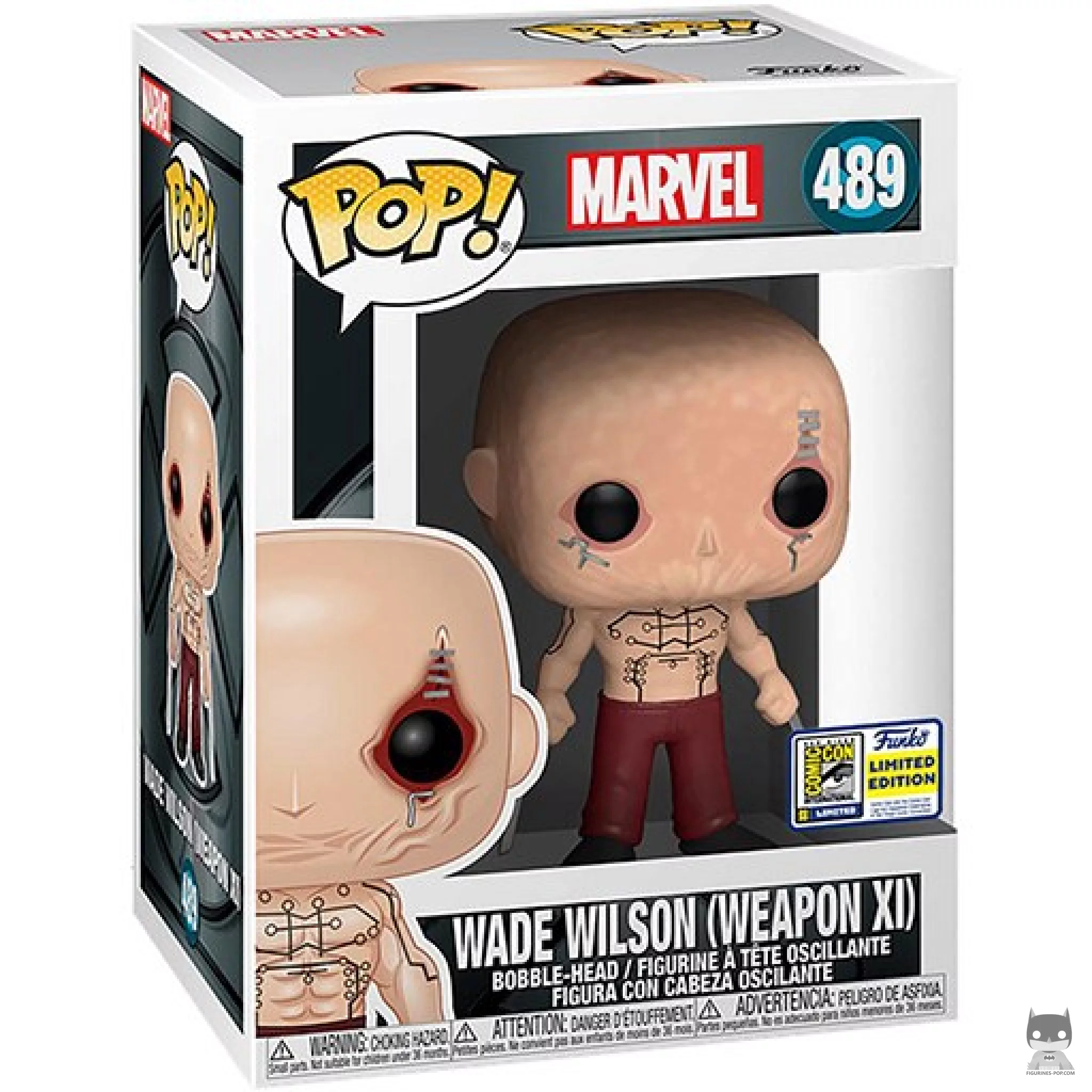 Figurine Funko POP Wade Wilson (Arme XI) avec boîte