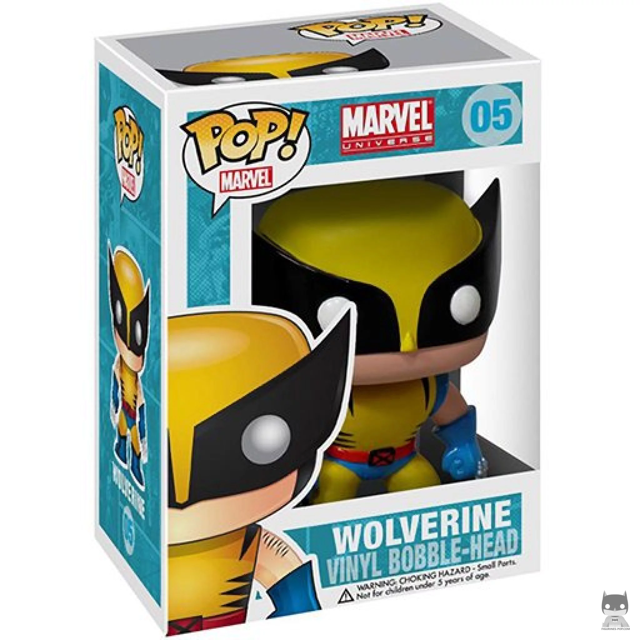 Figurine Funko POP Wolverine (Noir & Blanc) avec boîte