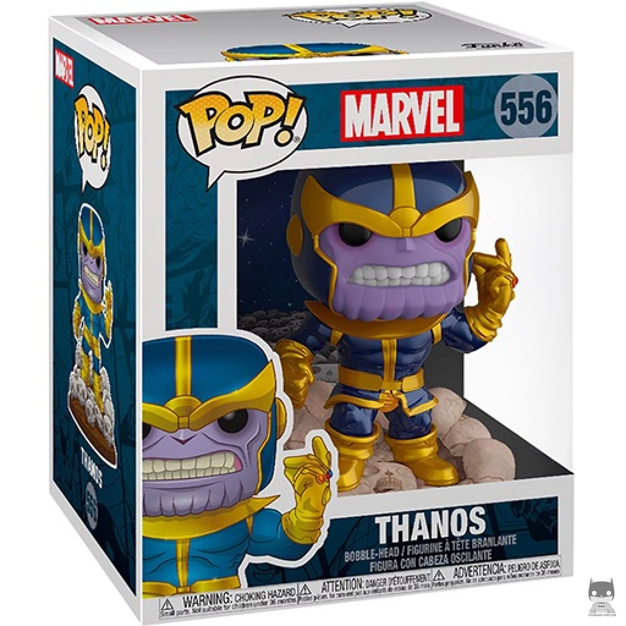 Figurine Funko POP Thanos (Metallic) (Supersized) avec boîte