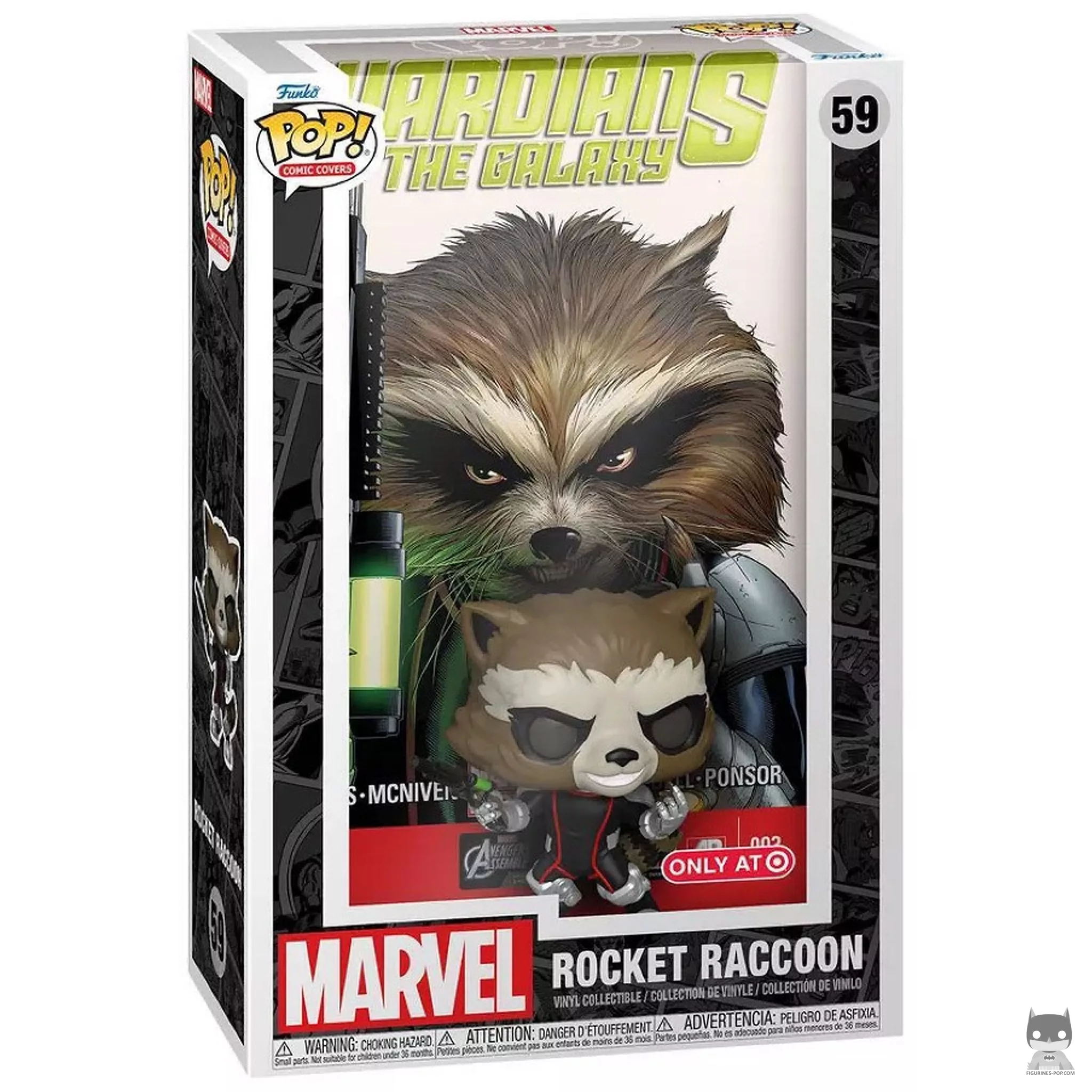 Figurine Funko POP Rocket Raccoon avec boîte
