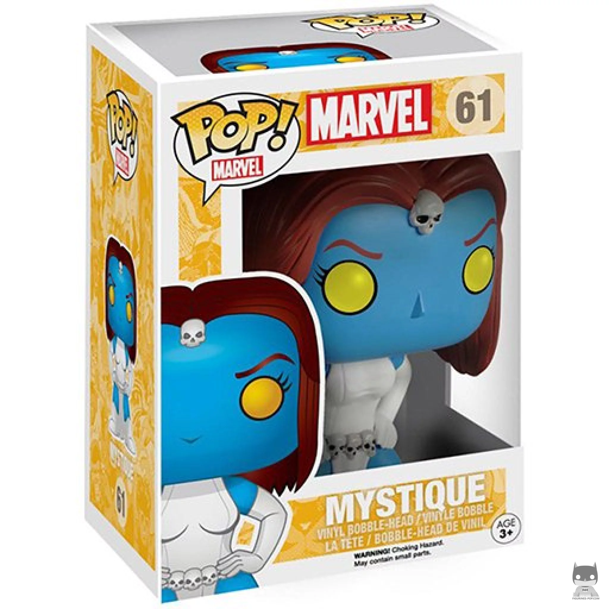 Figurine Funko POP Mystique avec boîte