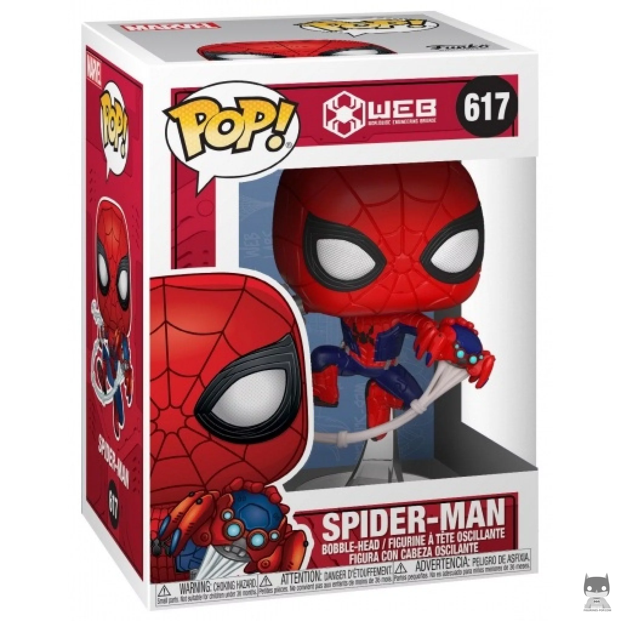 Figurine Funko POP Spider-Man avec boîte