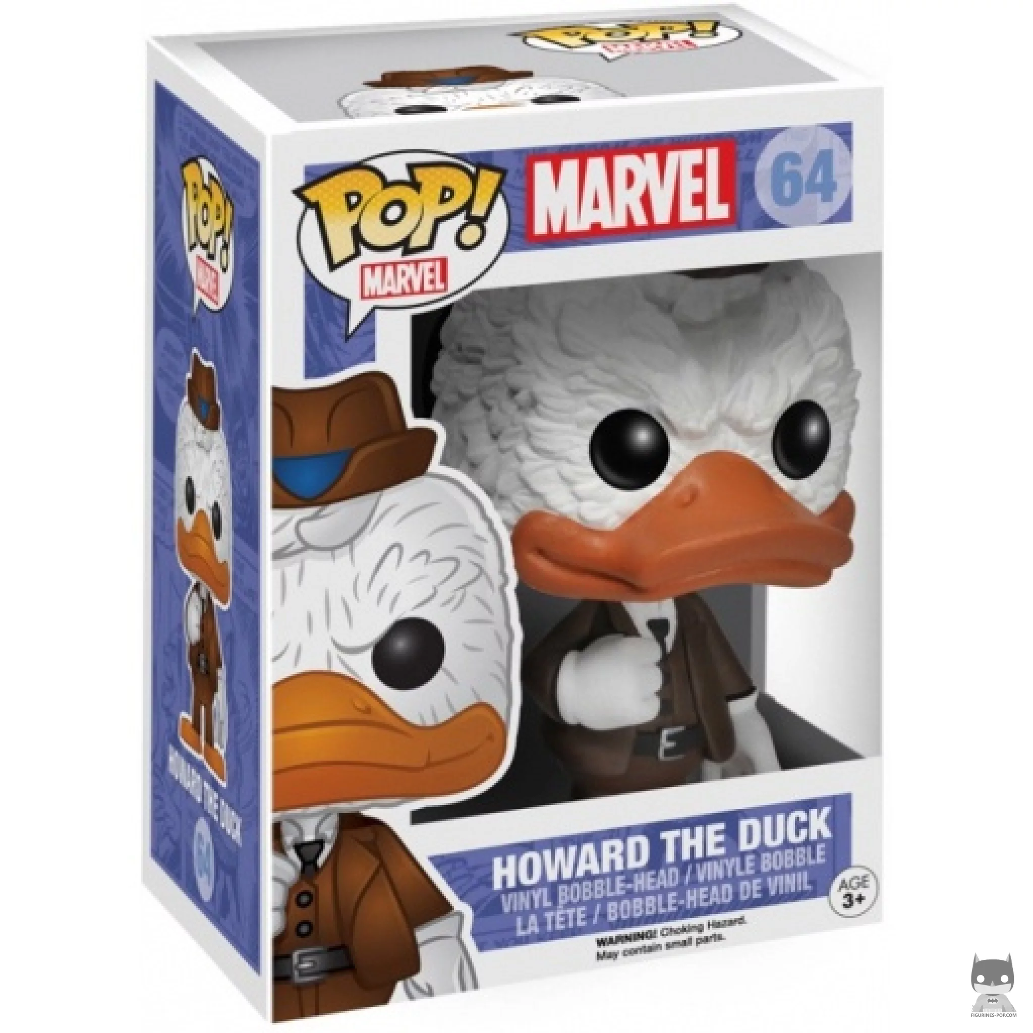Figurine Funko POP Howard le Canard avec boîte