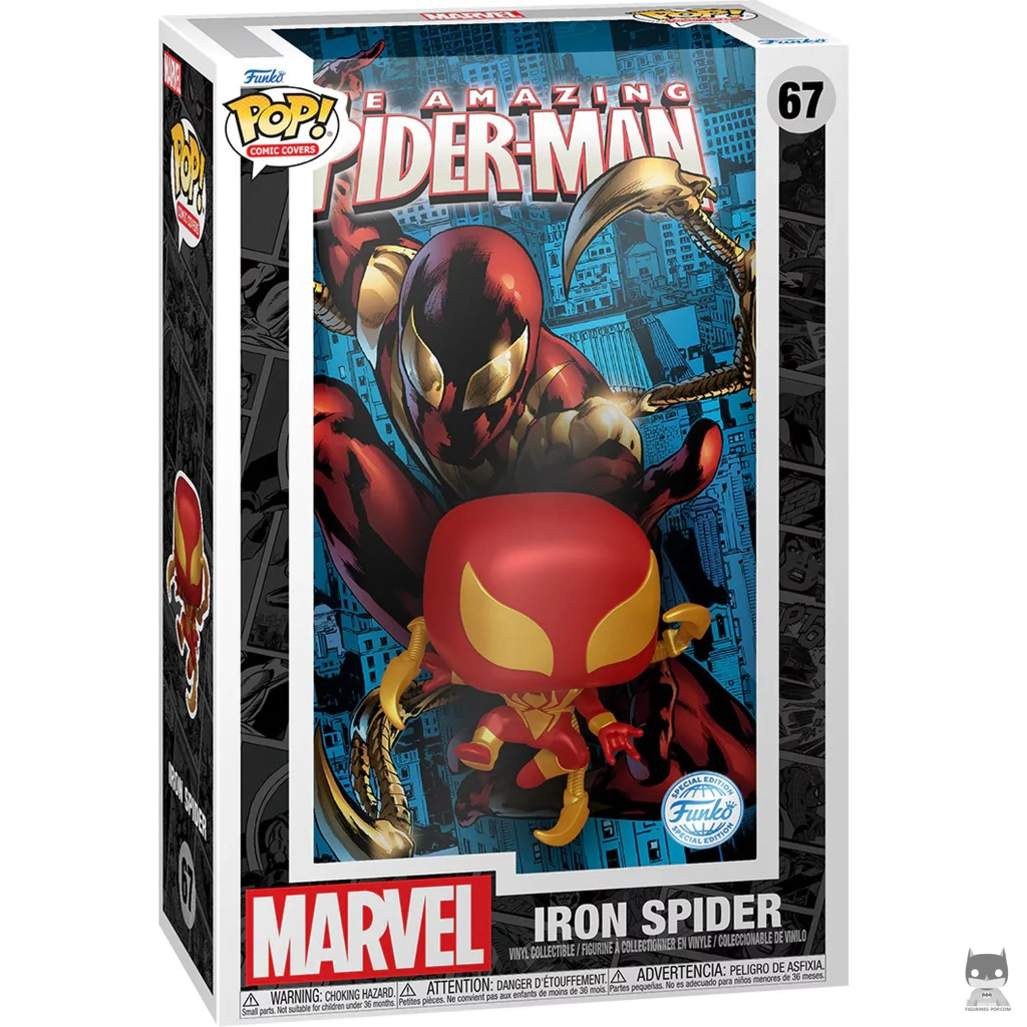 Figurine Funko POP Iron Spider avec boîte
