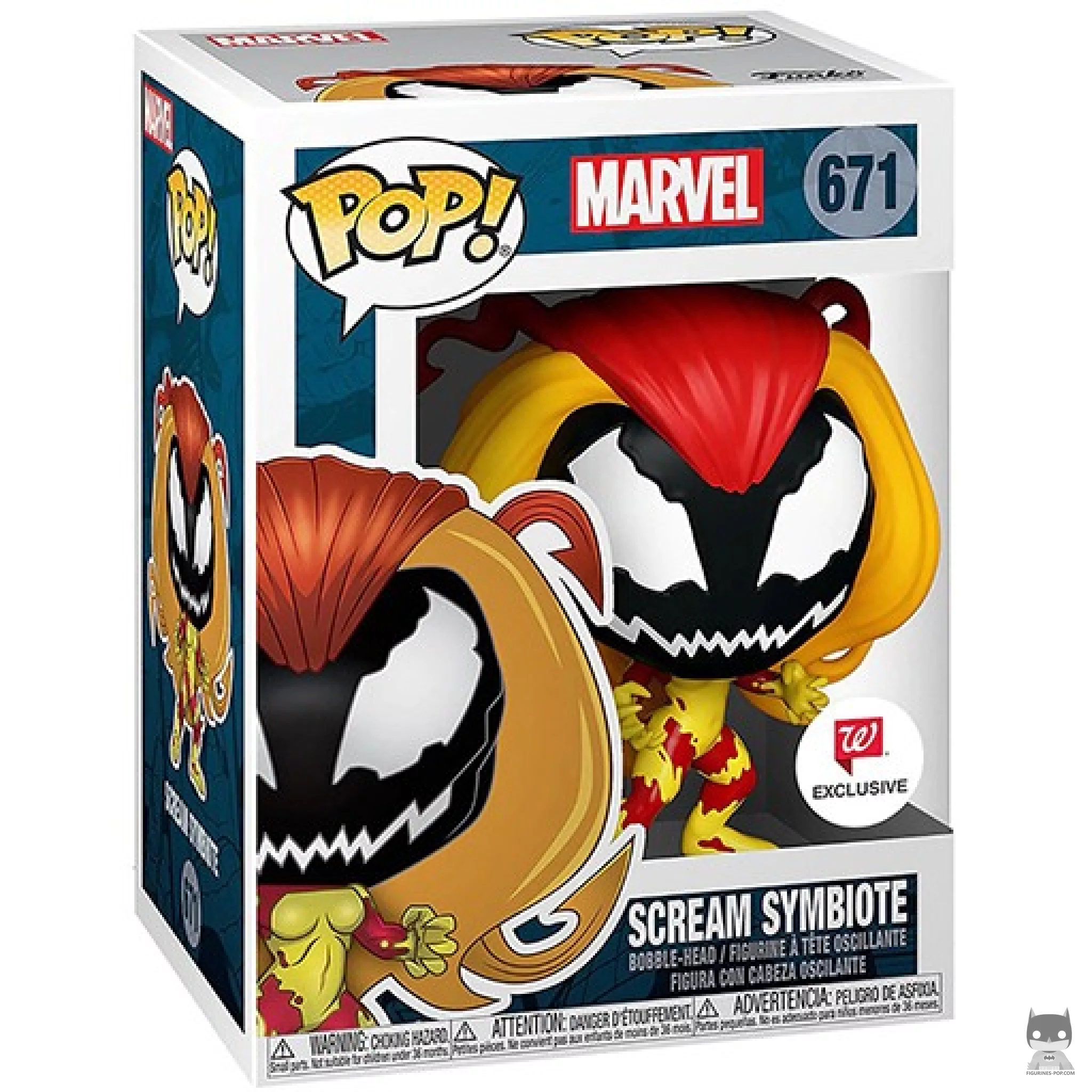 Figurine Funko POP Scream Symbiote avec boîte