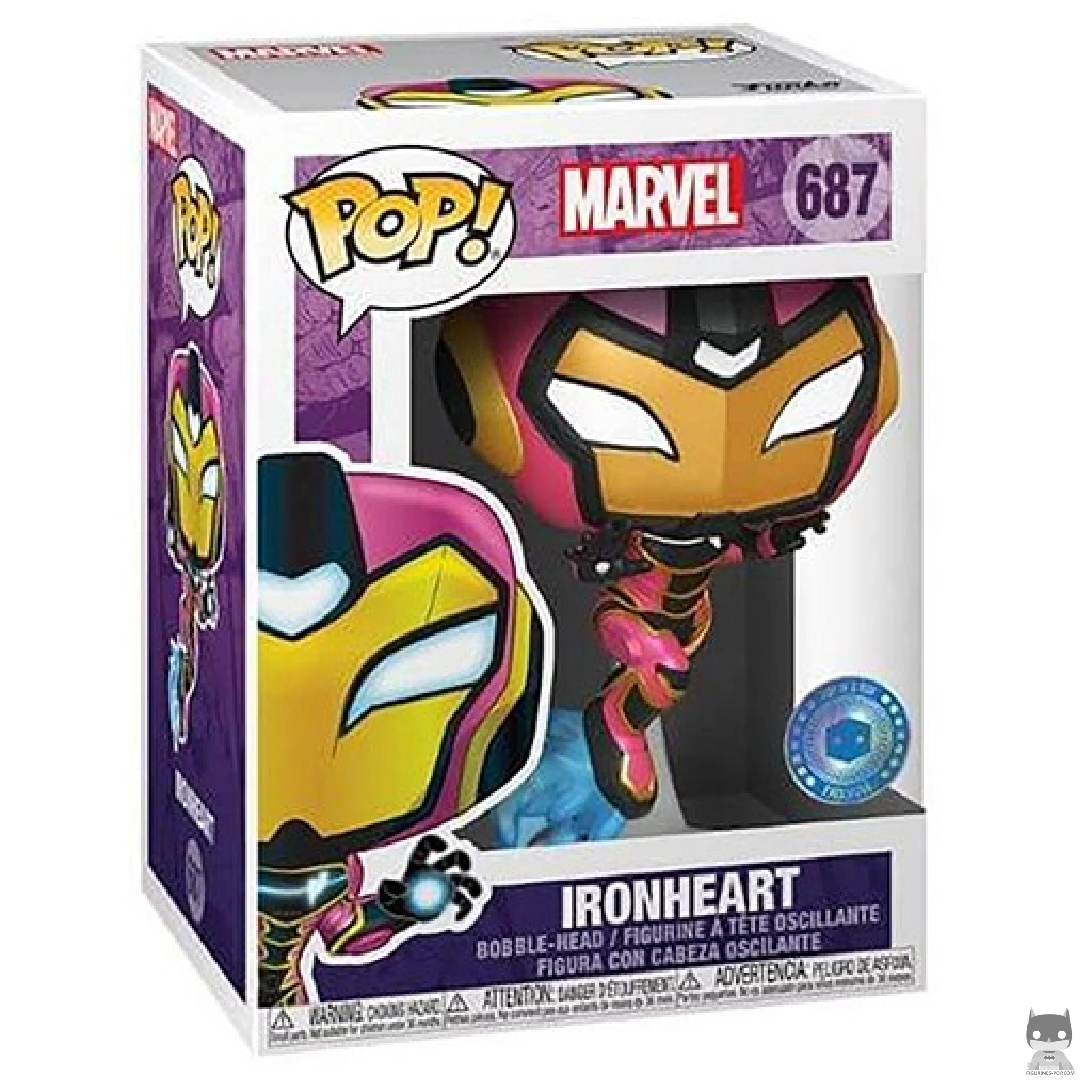 Figurine Funko POP Ironheart avec boîte