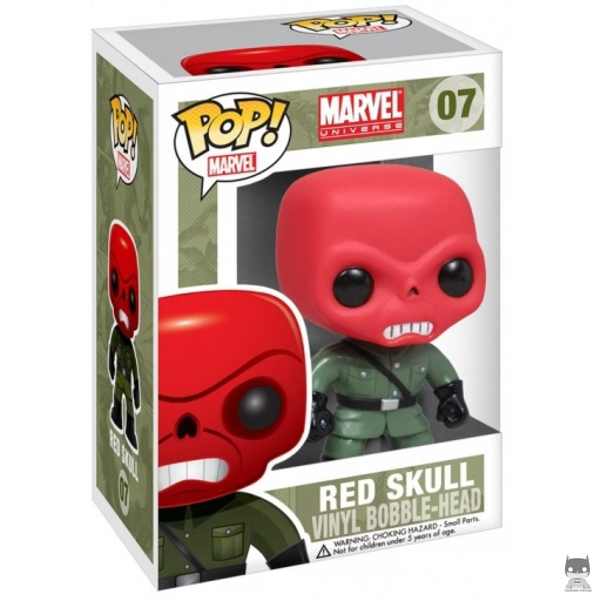 Figurine Funko POP Red Skull avec boîte