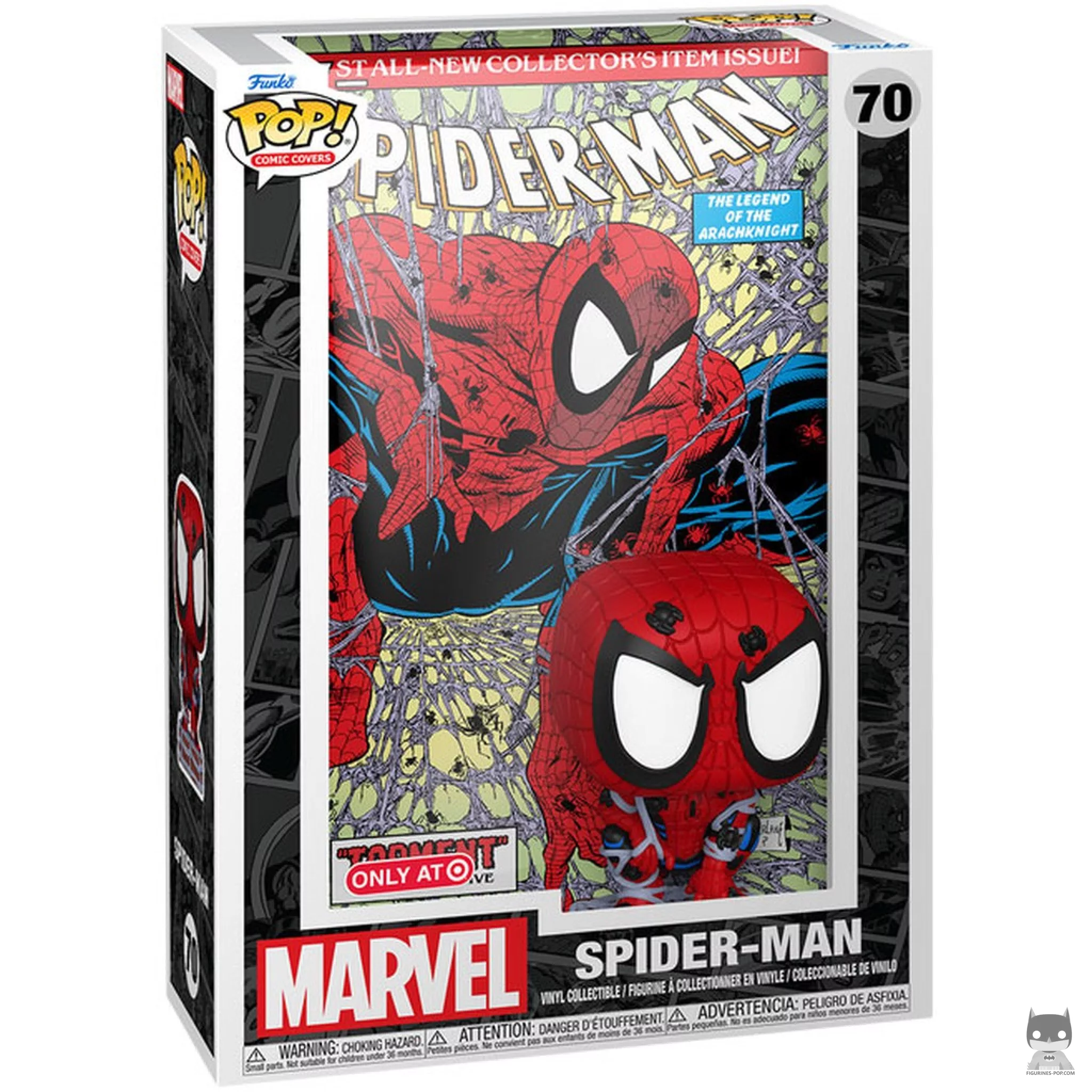 Figurine Funko POP Spider-Man avec boîte