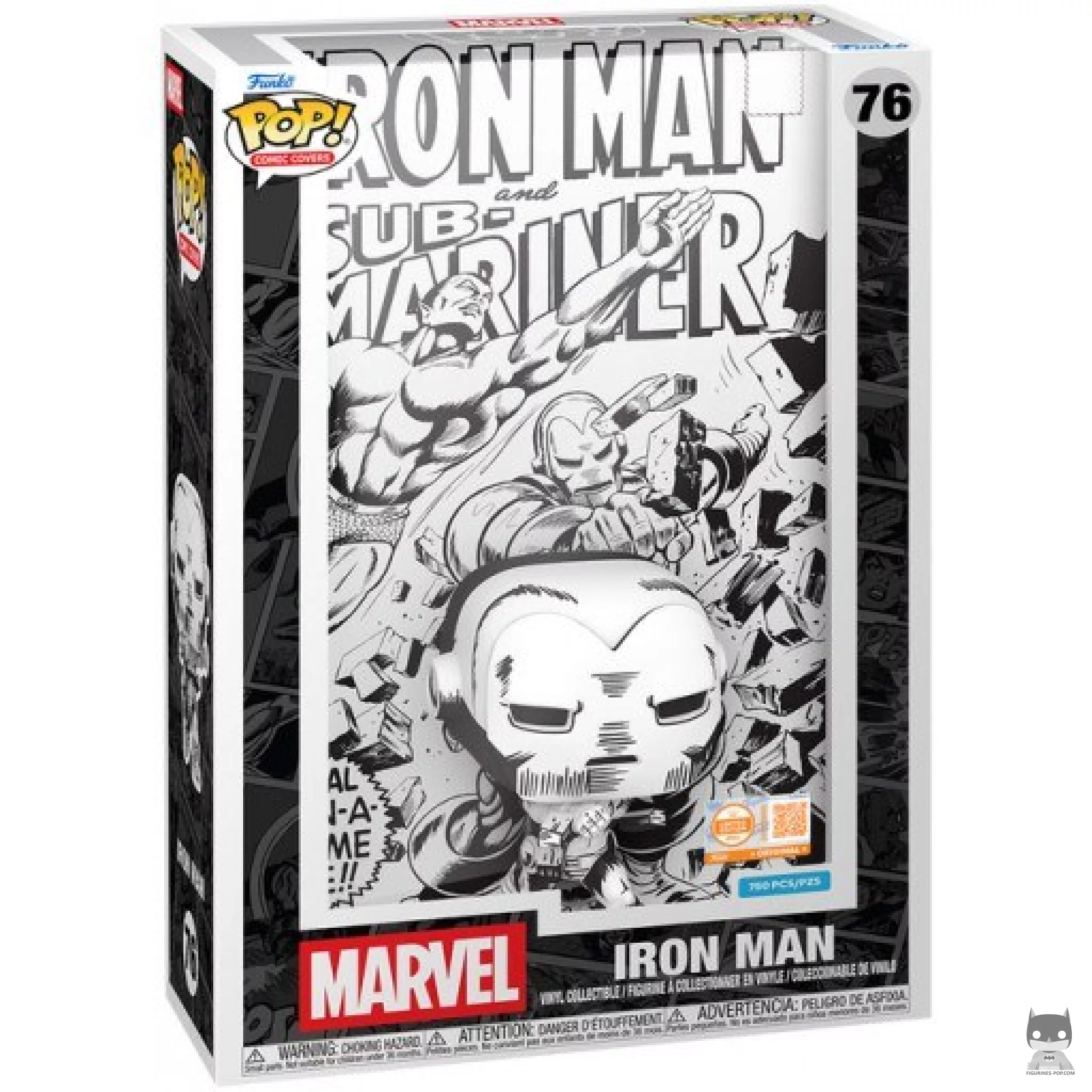 Figurine Funko POP Iron Man avec boîte