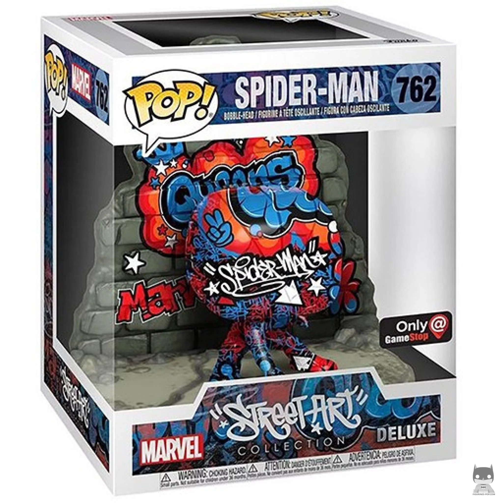 Figurine Funko POP Spider-Man Street Art avec boîte