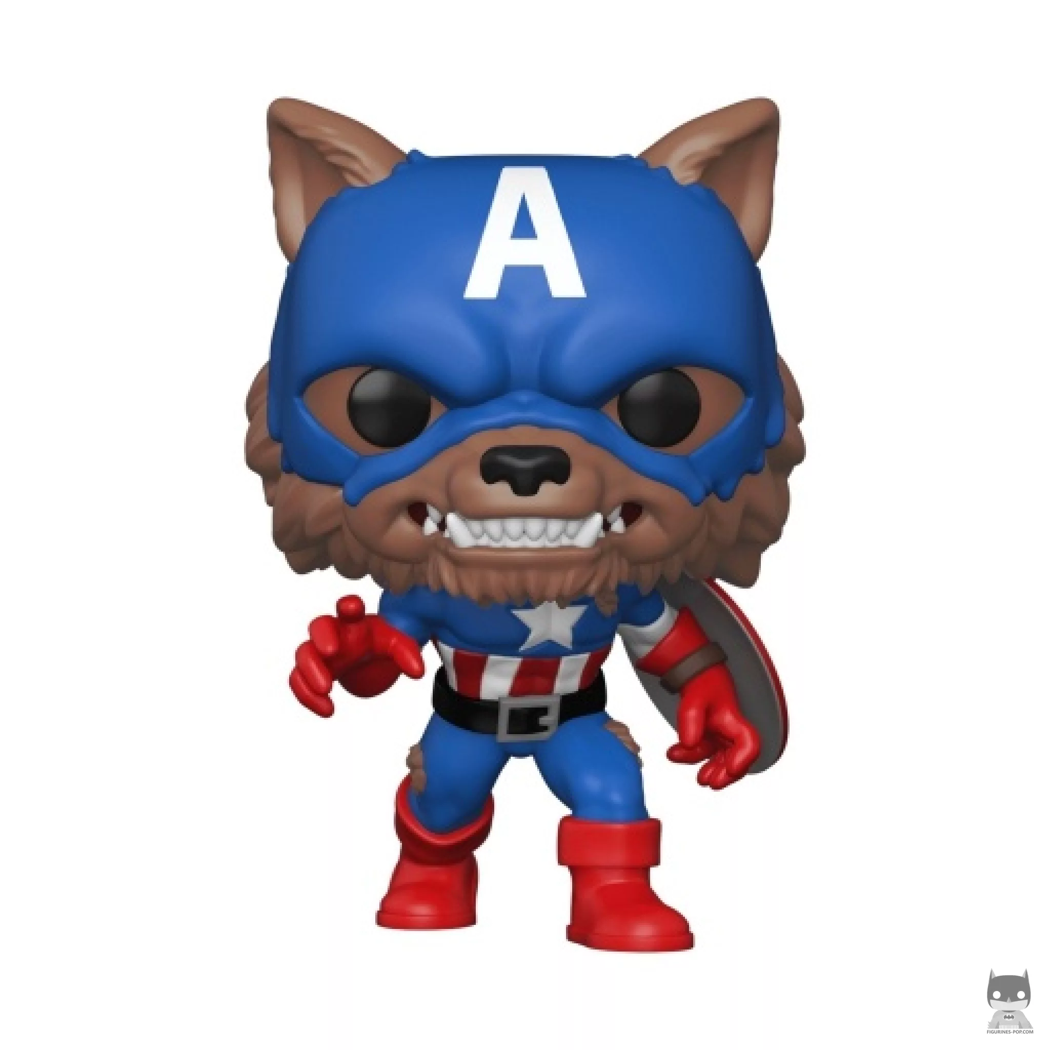 Figurine Funko POP Capwolf (Marvel Comics)