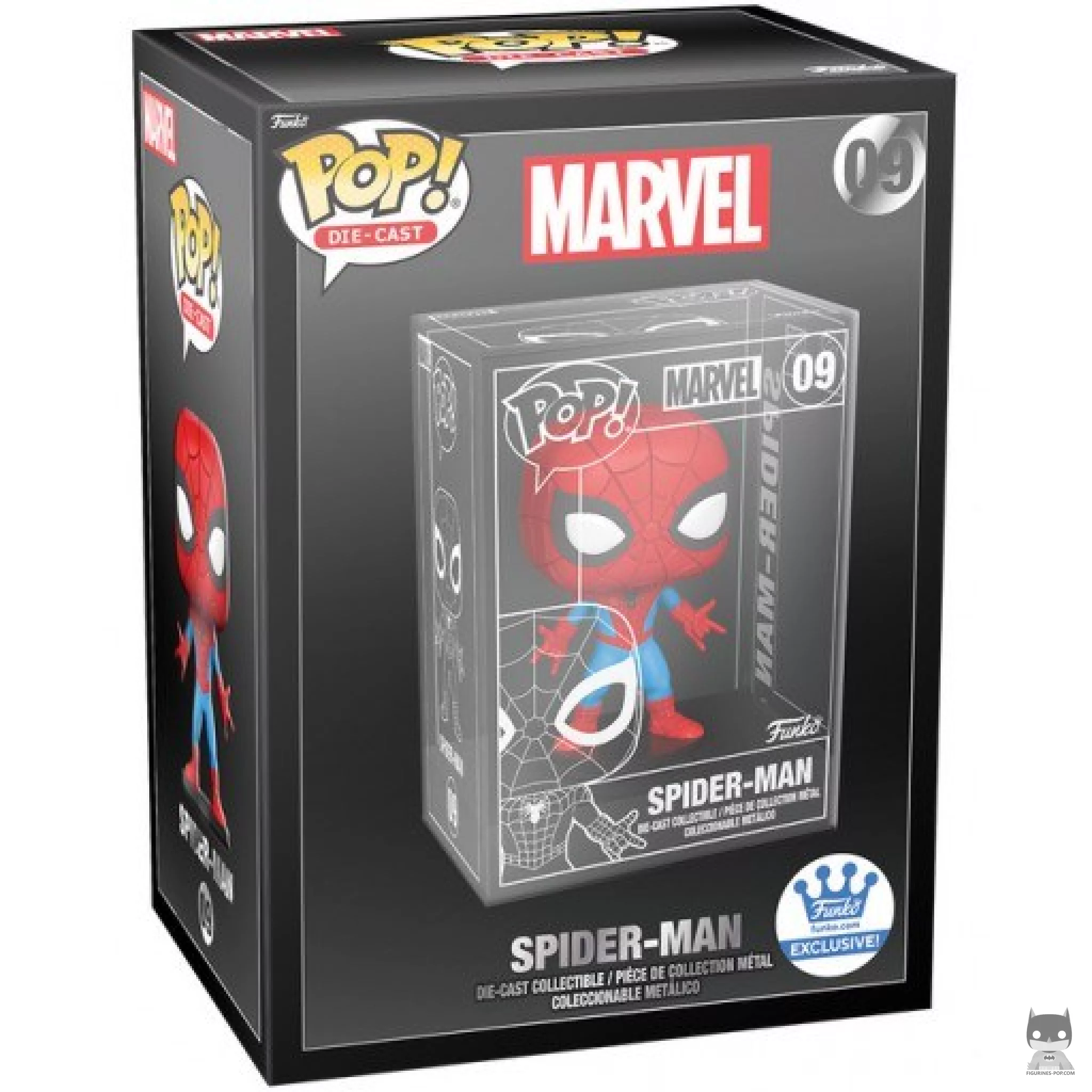 Figurine Funko POP Spider-Man avec boîte