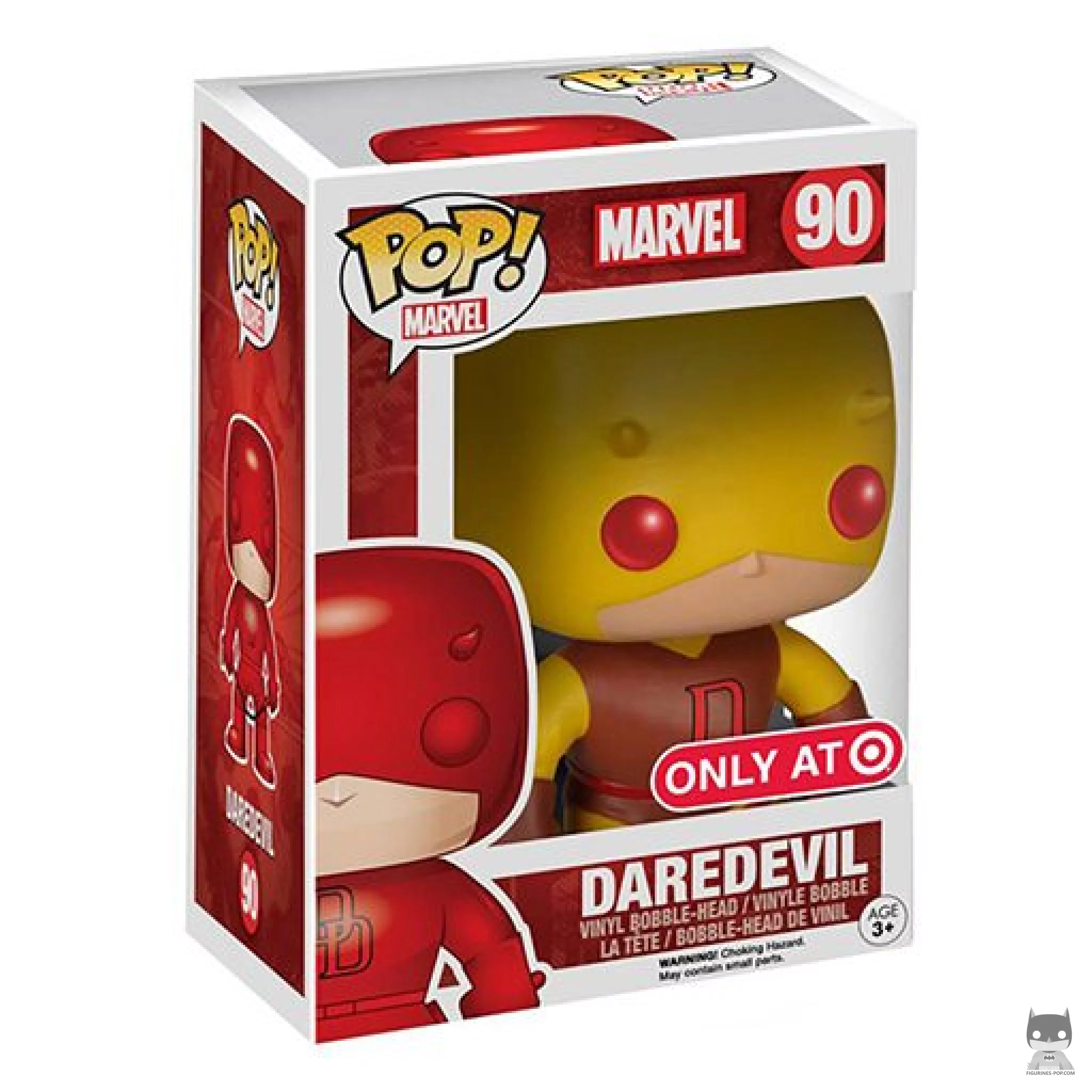 Figurine Funko POP Daredevil (Jaune) avec boîte