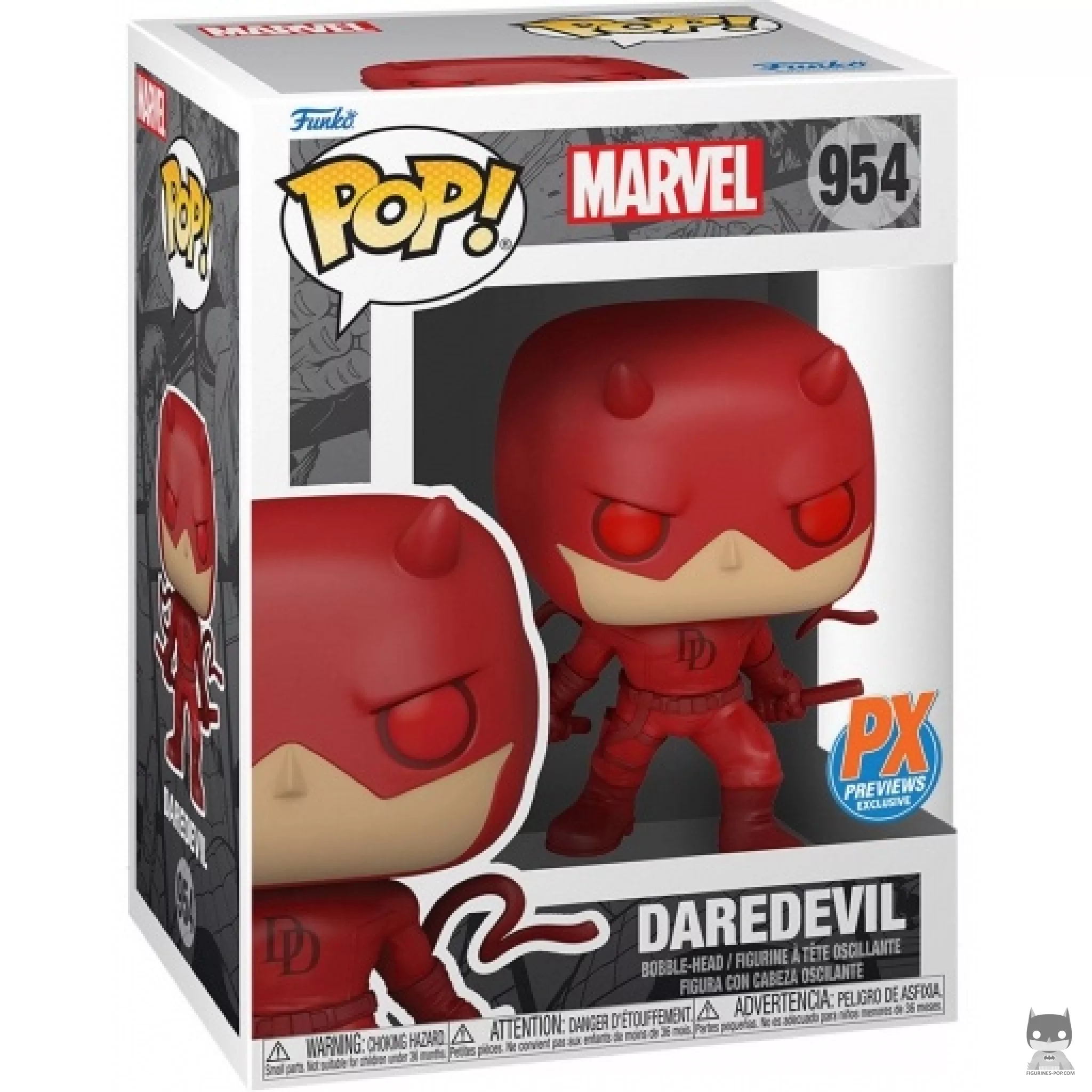 Figurine Funko POP Daredevil avec boîte