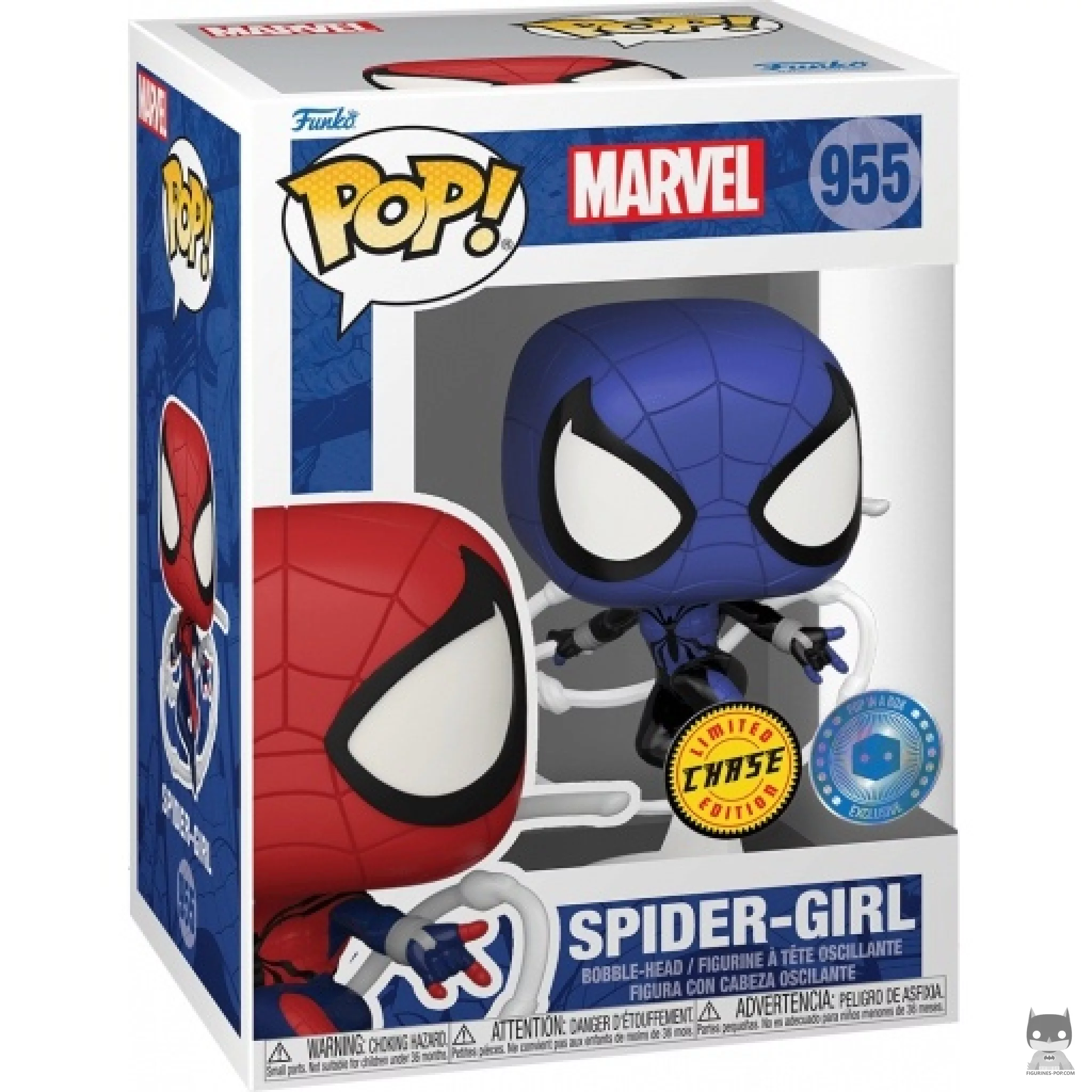 Figurine Funko POP Spider-Girl (Chase) avec boîte