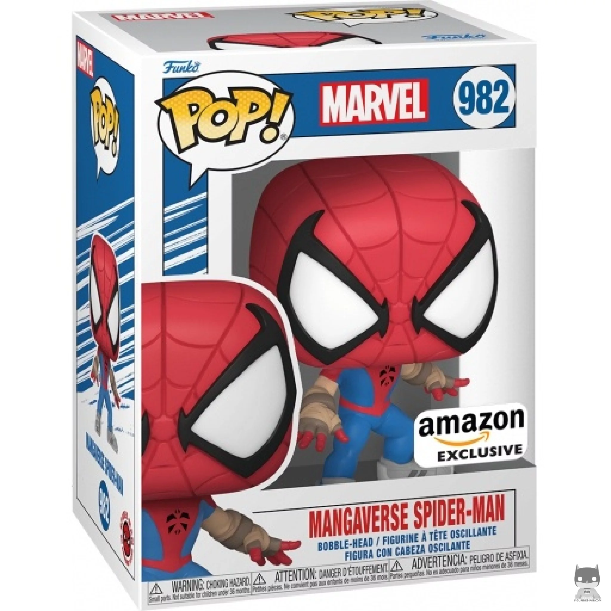 Figurine Funko POP Mangaverse Spider-Man avec boîte