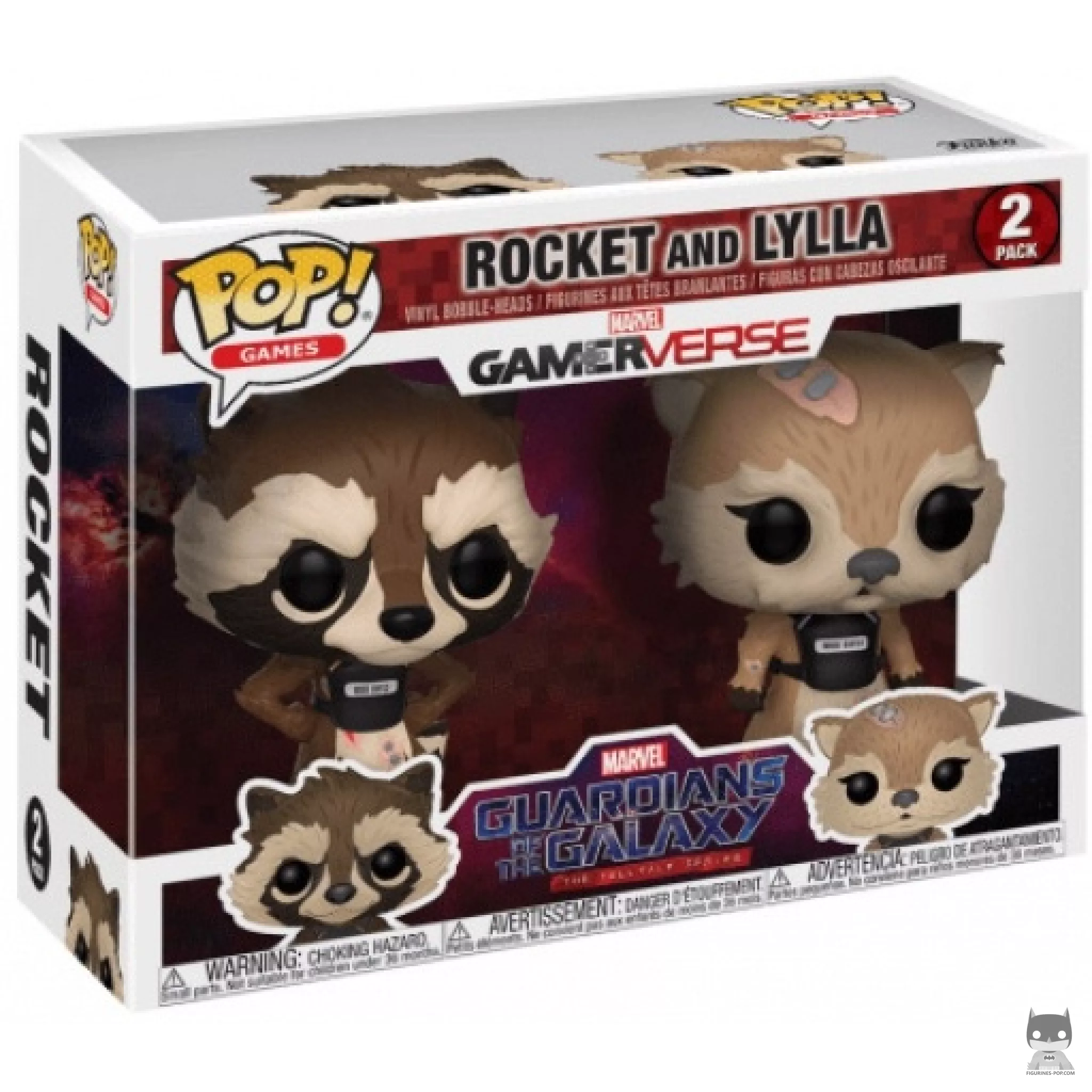 Figurine Funko POP Rocket & Lylla avec boîte