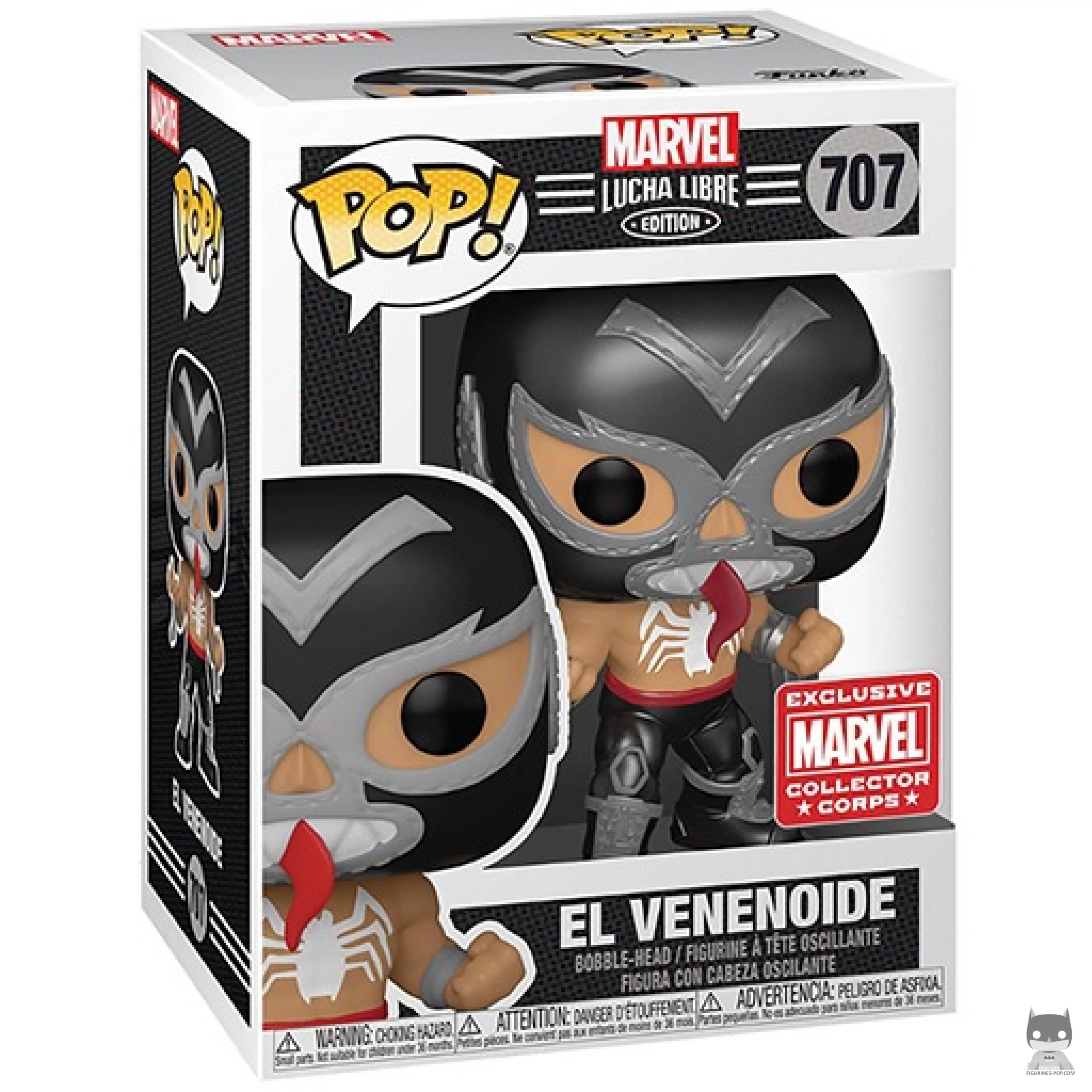 Figurine Funko POP El Venenoide (Metallic) avec boîte