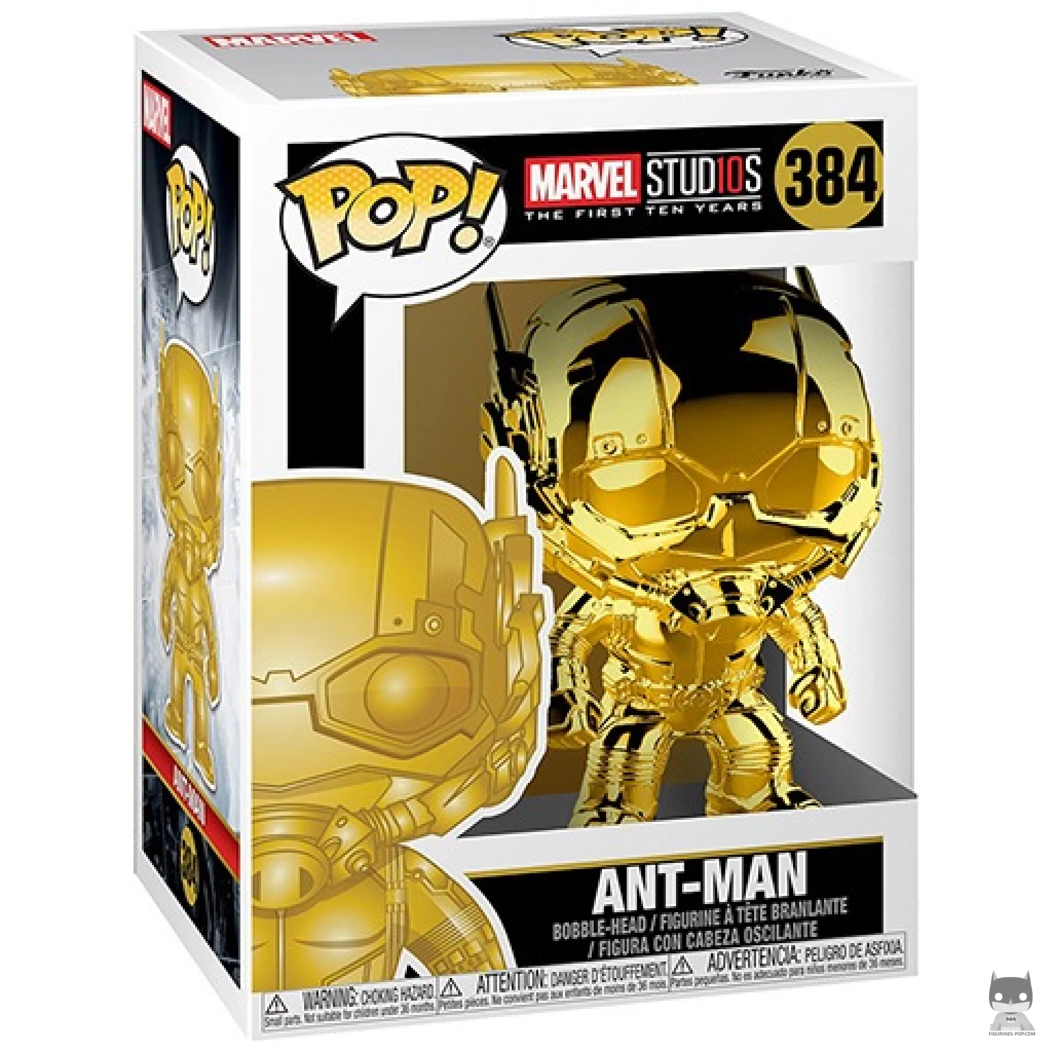 Figurine Funko POP Ant-Man (Or) avec boîte