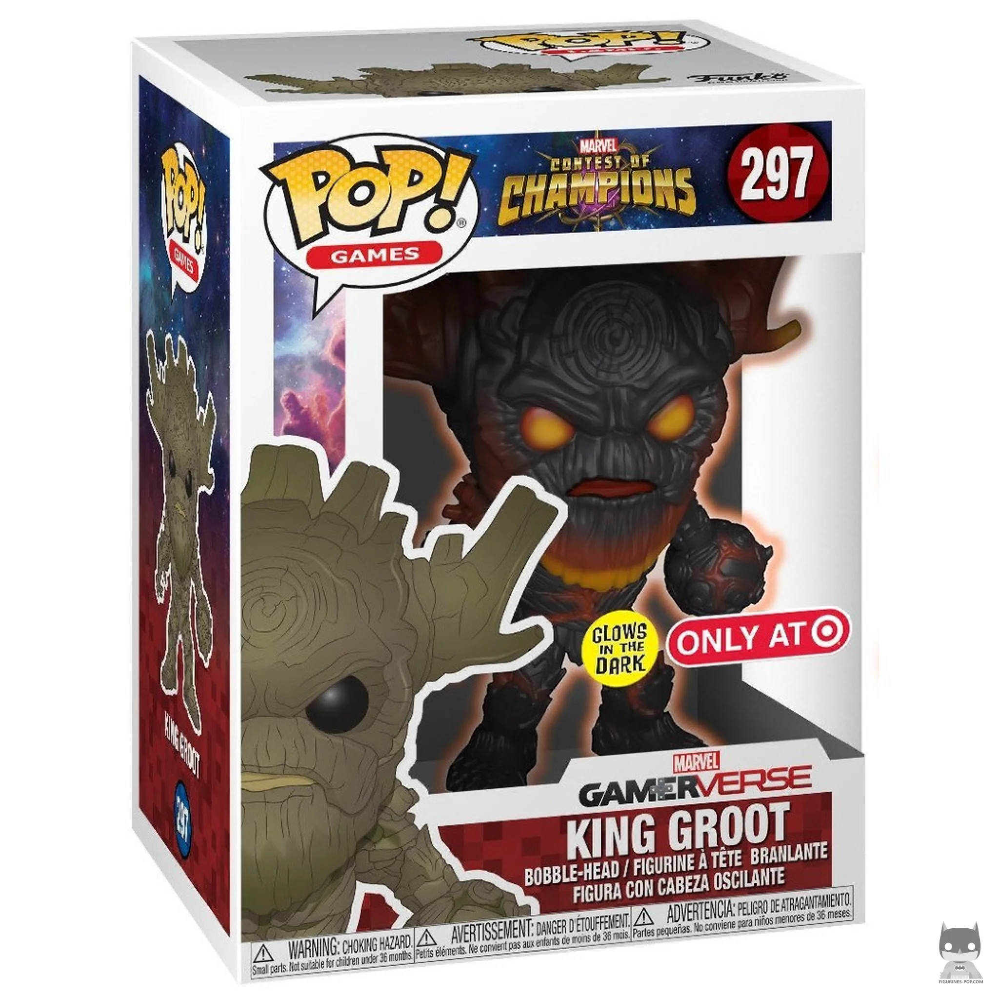 Figurine Funko POP King Groot avec boîte