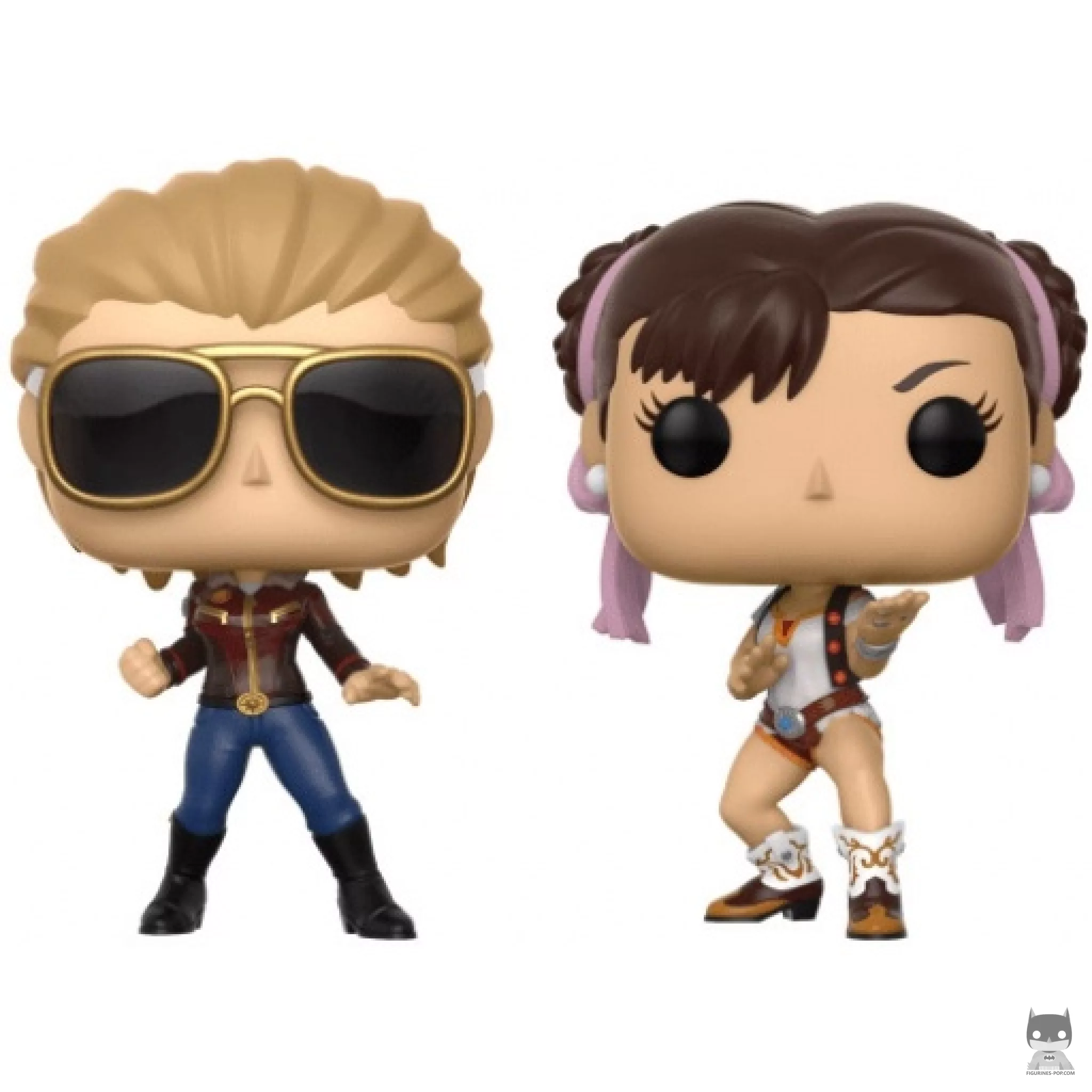 Figurine Funko POP Captain Marvel vs Chun-Li (Marvel vs. Capcom)