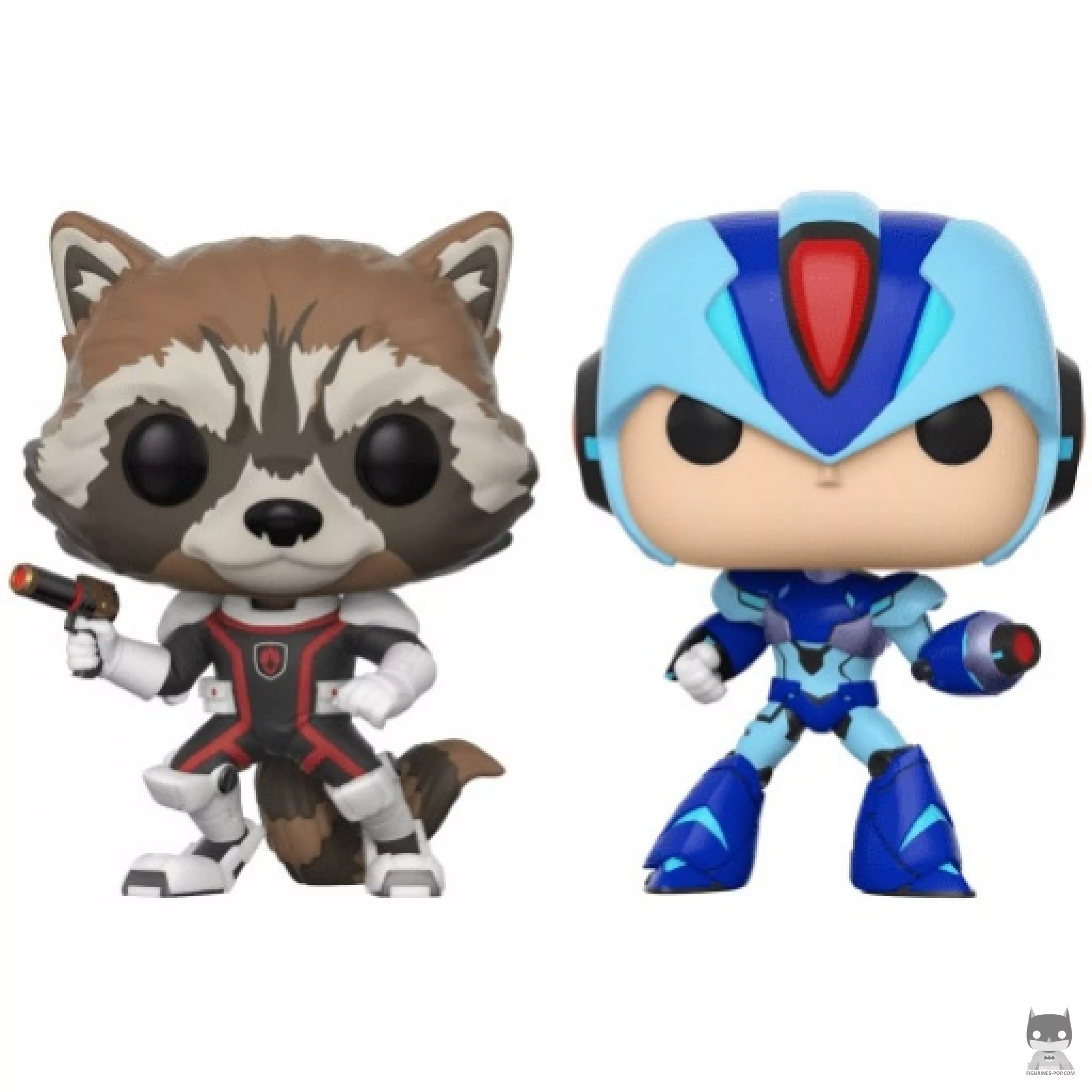 Figurine Funko POP Rocket vs Mega Man X (Marvel vs. Capcom)
