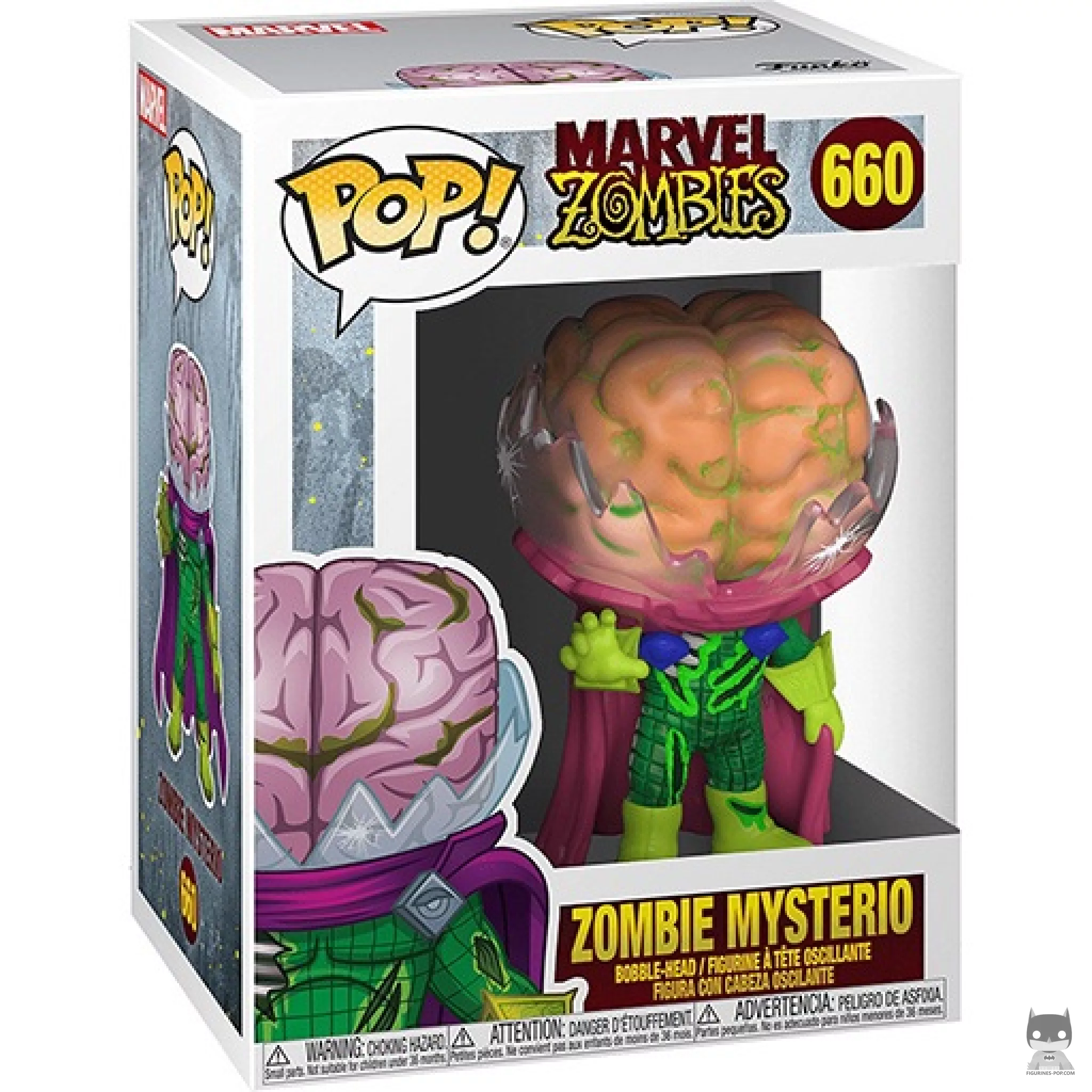 Figurine Funko POP Mysterio Zombie avec boîte