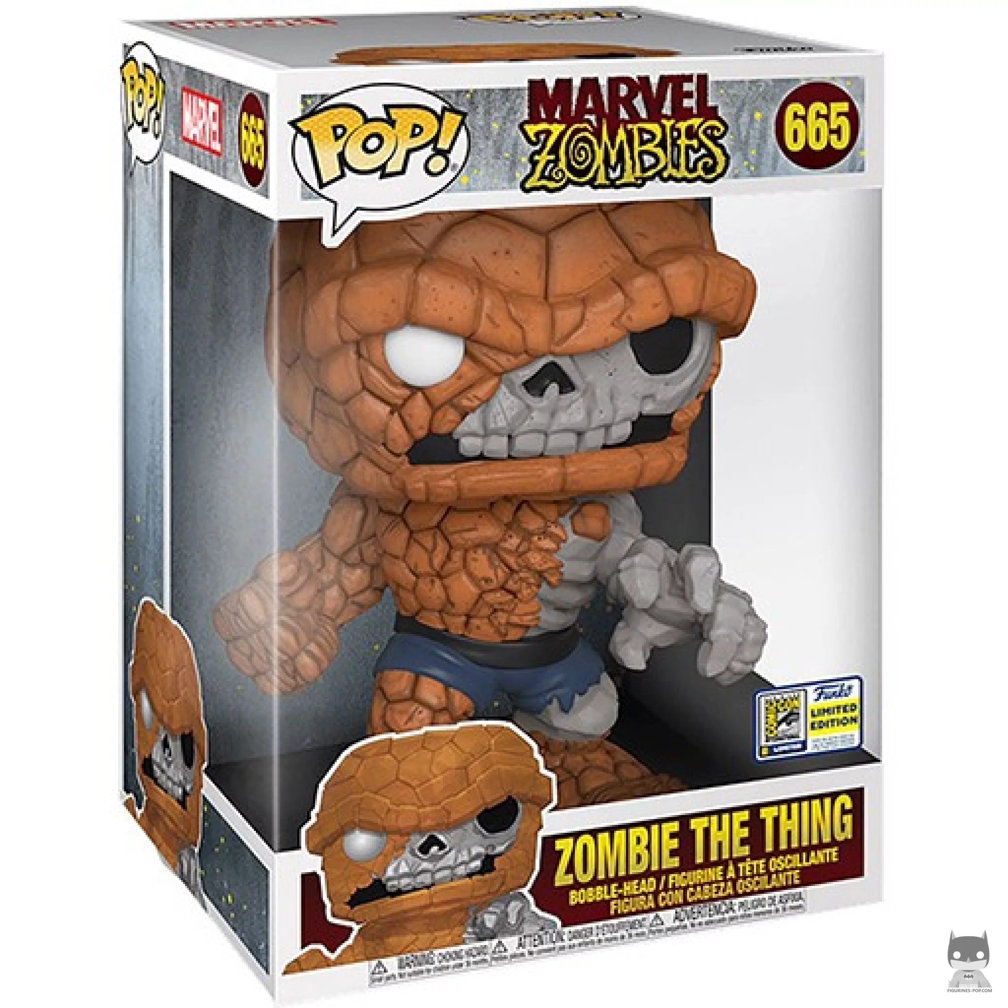 Figurine Funko POP La Chose Zombie avec boîte