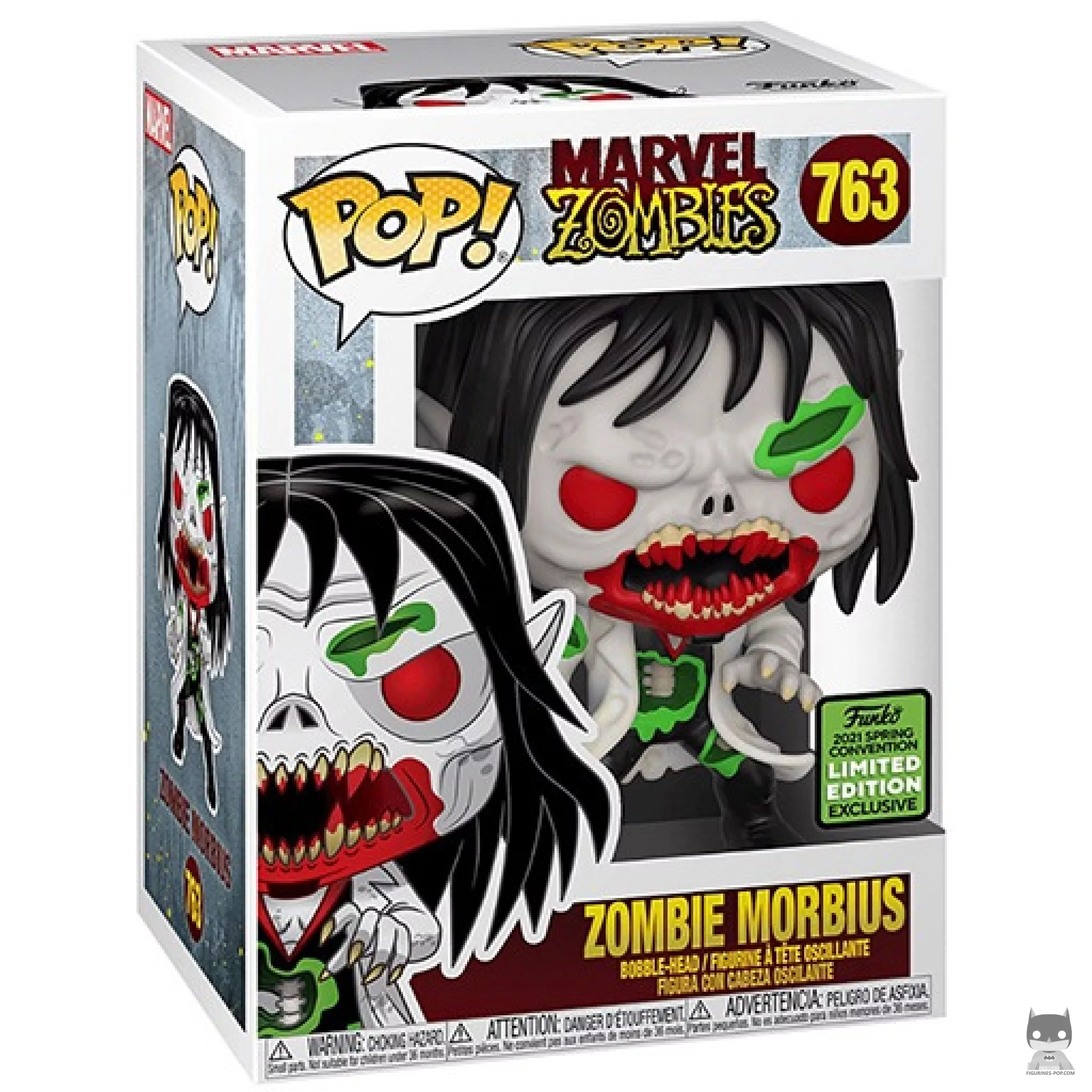Figurine Funko POP Morbius Zombie avec boîte