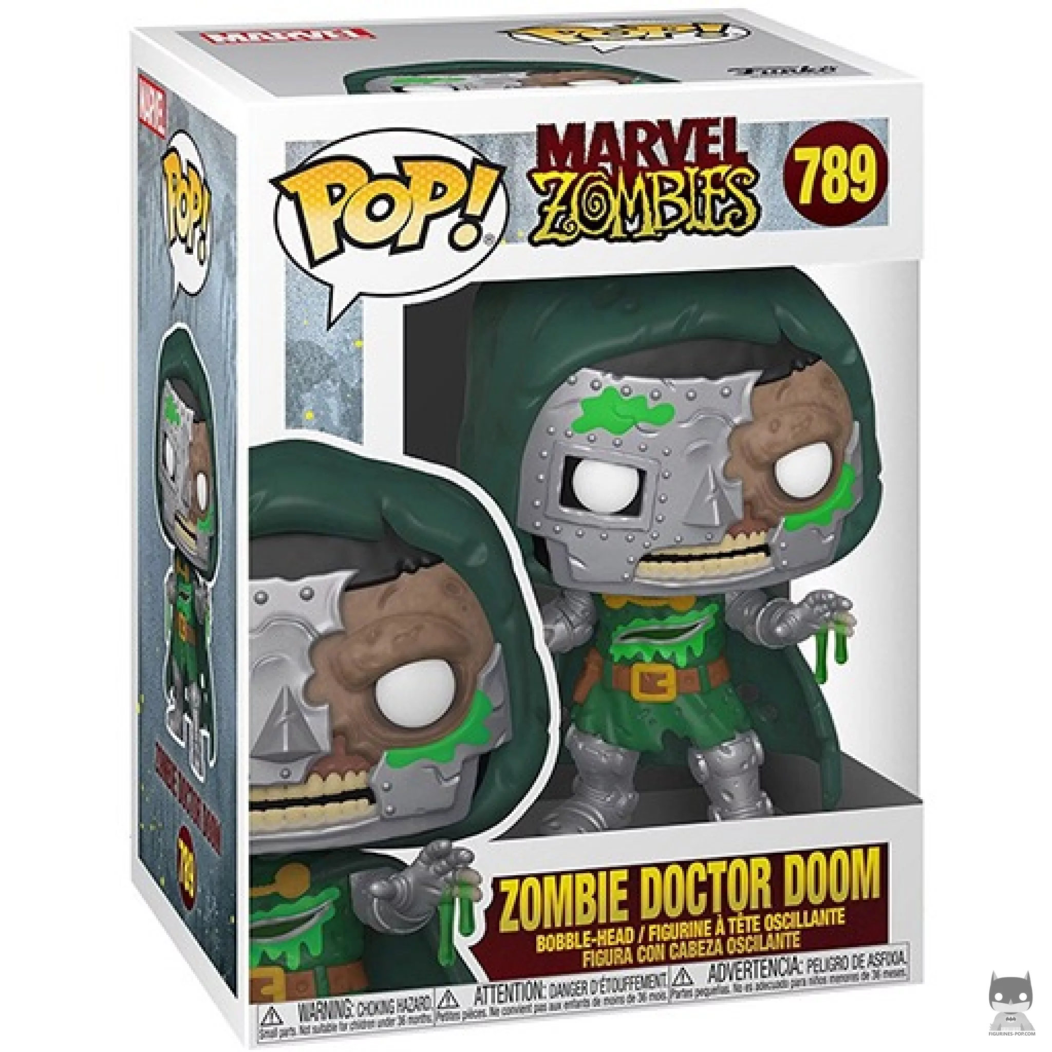 Figurine Funko POP Docteur Fatalis Zombie avec boîte