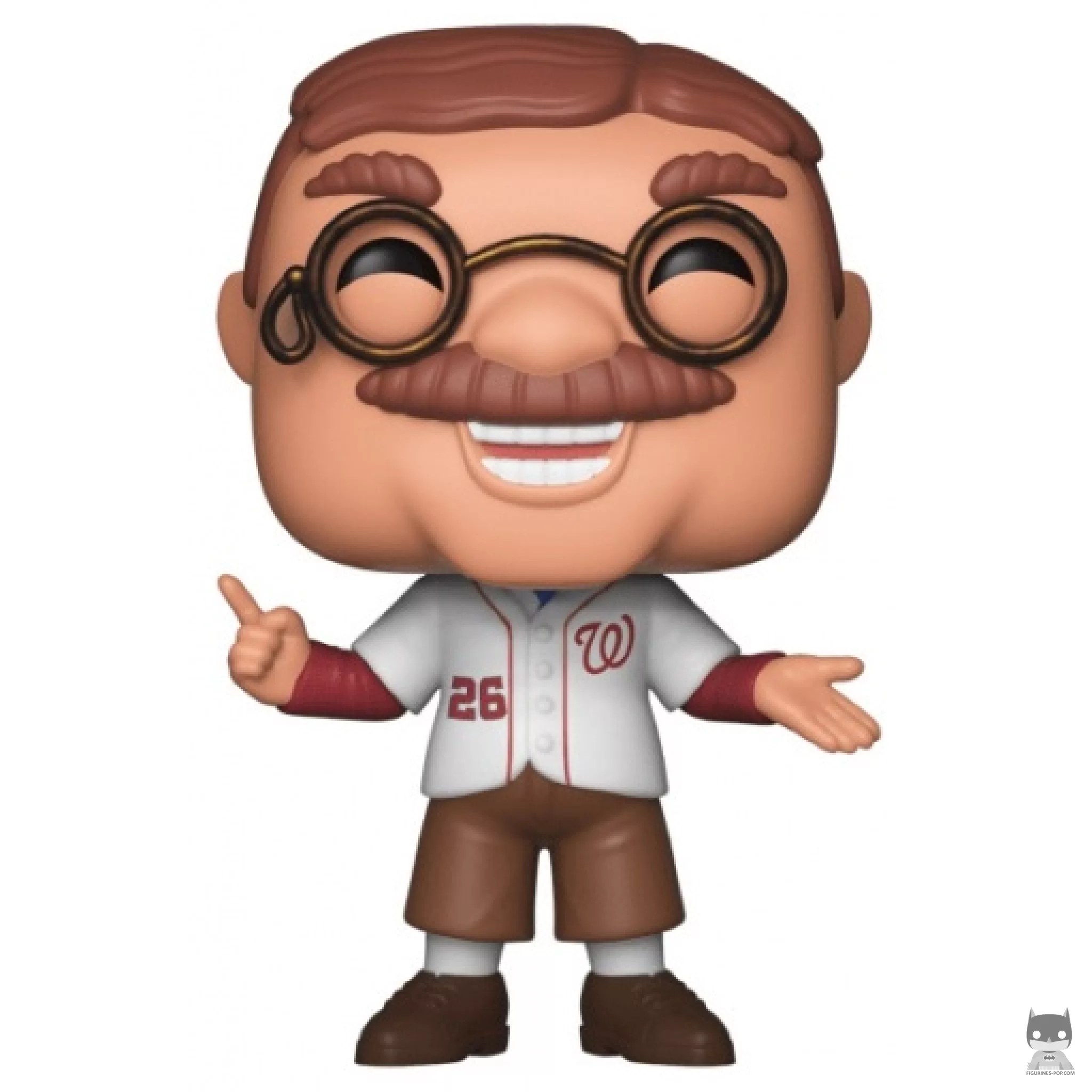 Figurine Funko POP Theodore Roosevelt (Mascottes MLB)