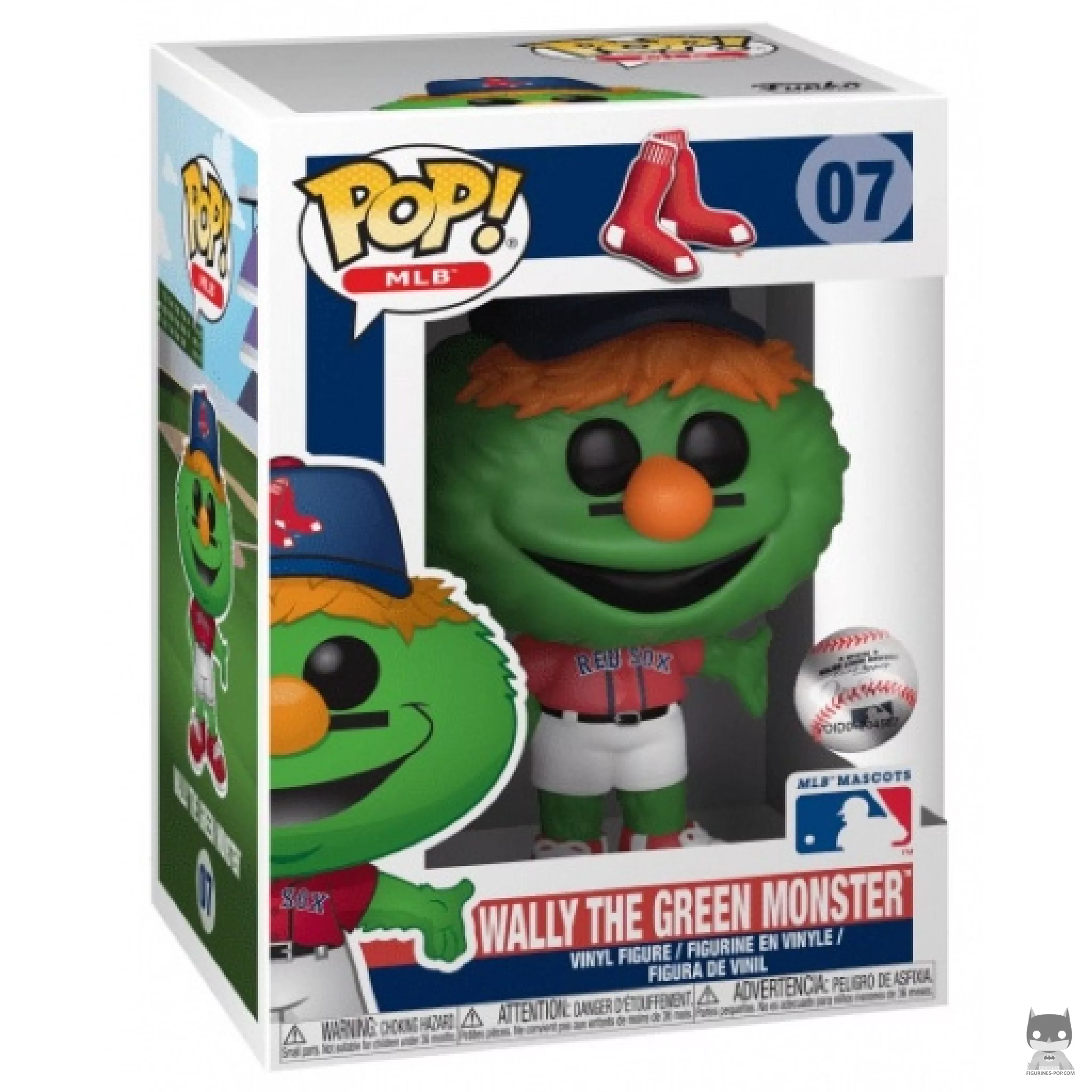 Figurine Funko POP Wally The Green Monster (Rouge) avec boîte