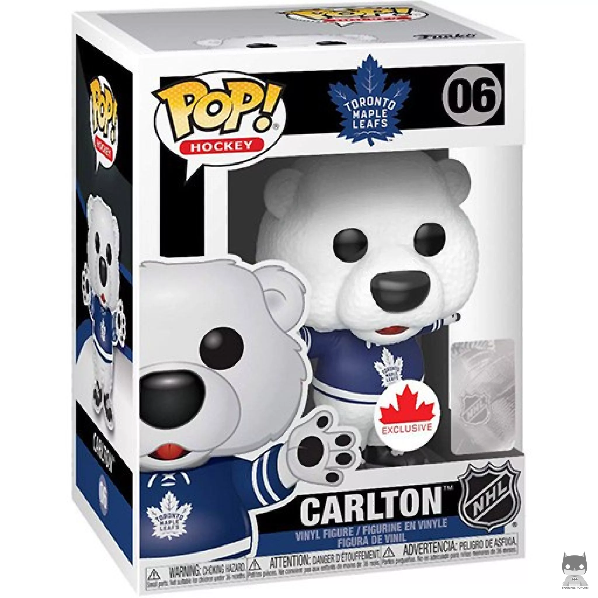 Figurine Funko POP Carlton (Maple Leafs) avec boîte