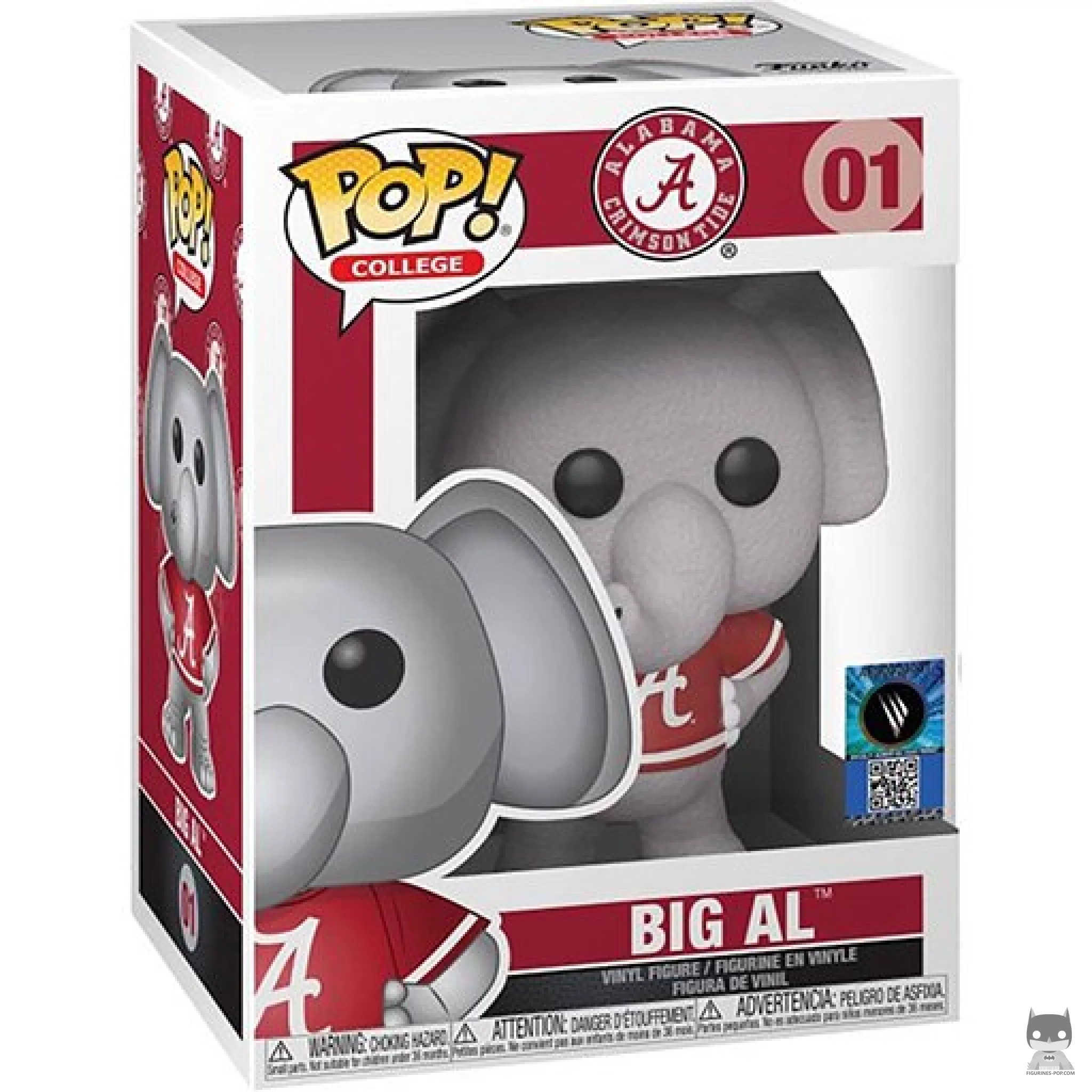 Figurine Funko POP Big Al (Alabama) avec boîte