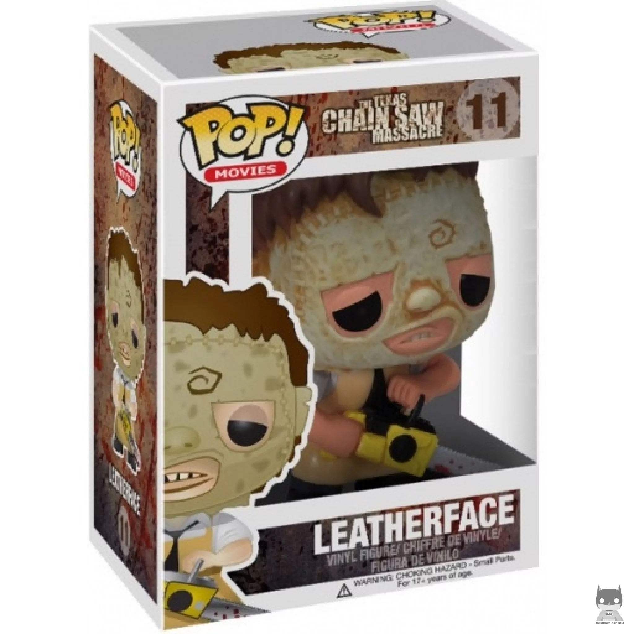 Figurine Funko POP Leatherface avec boîte