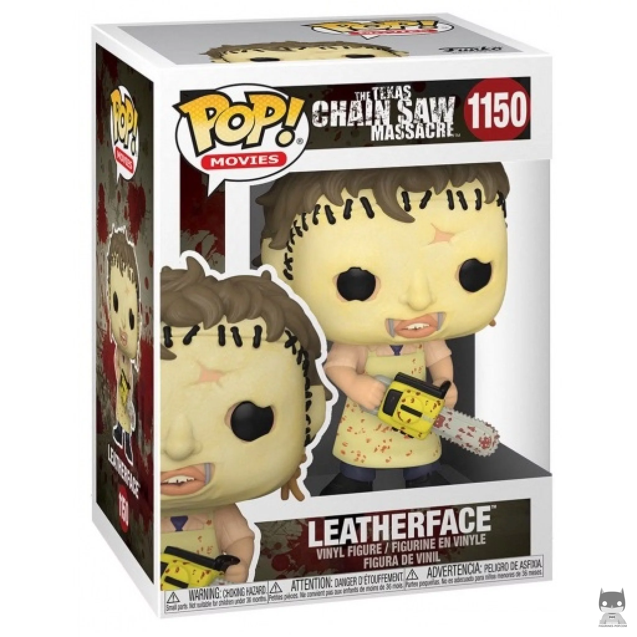 Figurine Funko POP Leatherface avec boîte