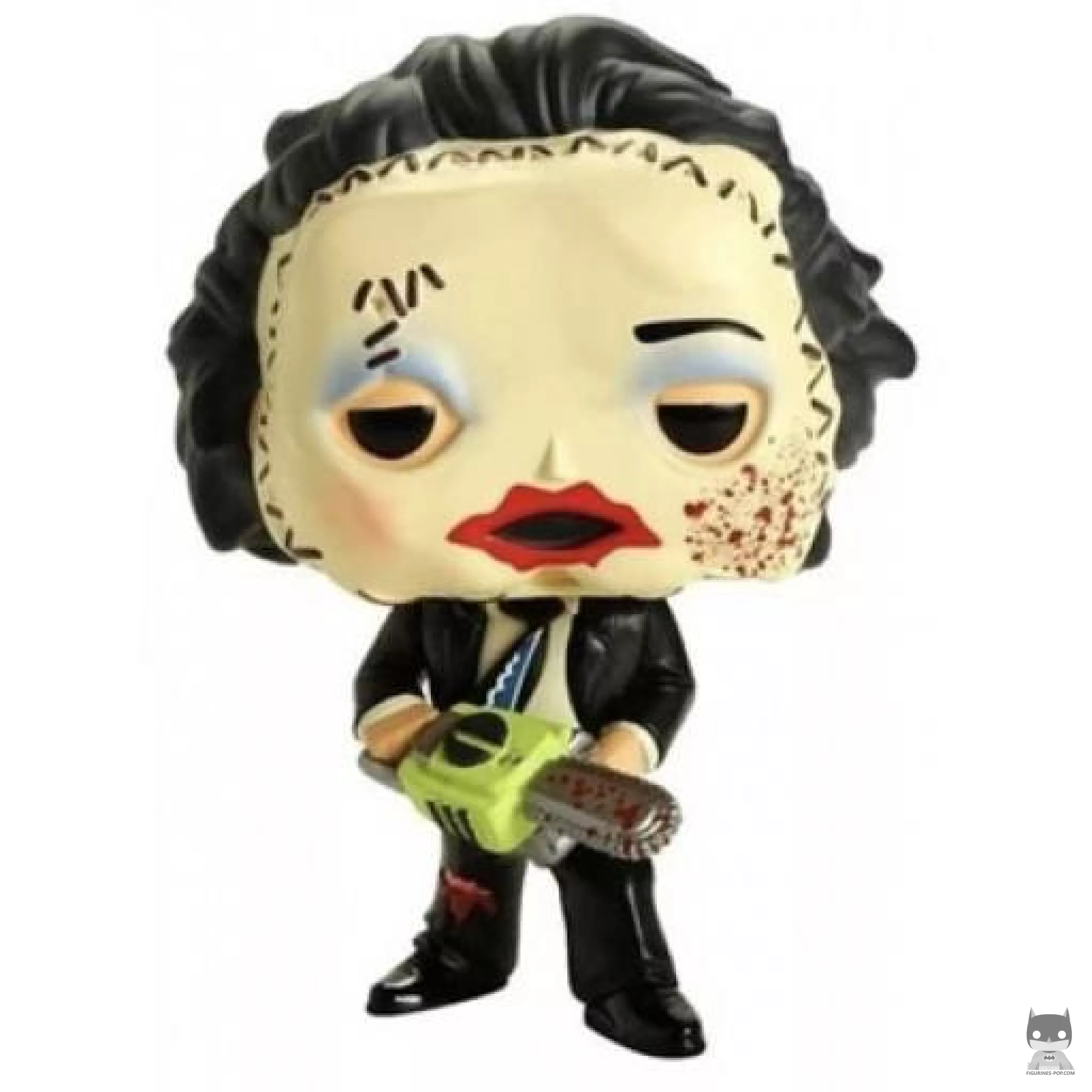 Figurine Funko POP Leatherface avec masque de jolie femme (Bloody & Chase) (Massacre à la tronçonneuse)