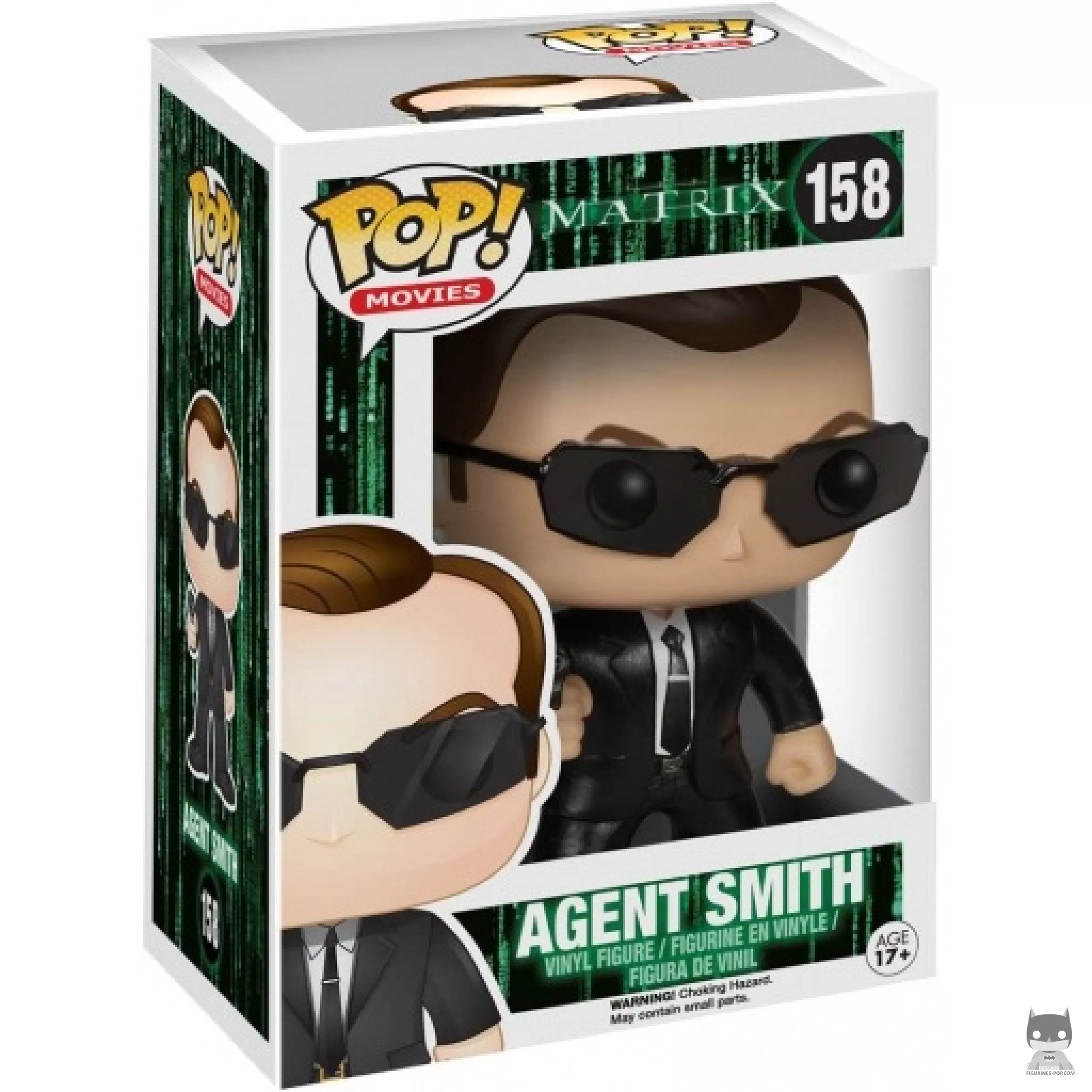 Figurine Funko POP Agent Smith avec boîte